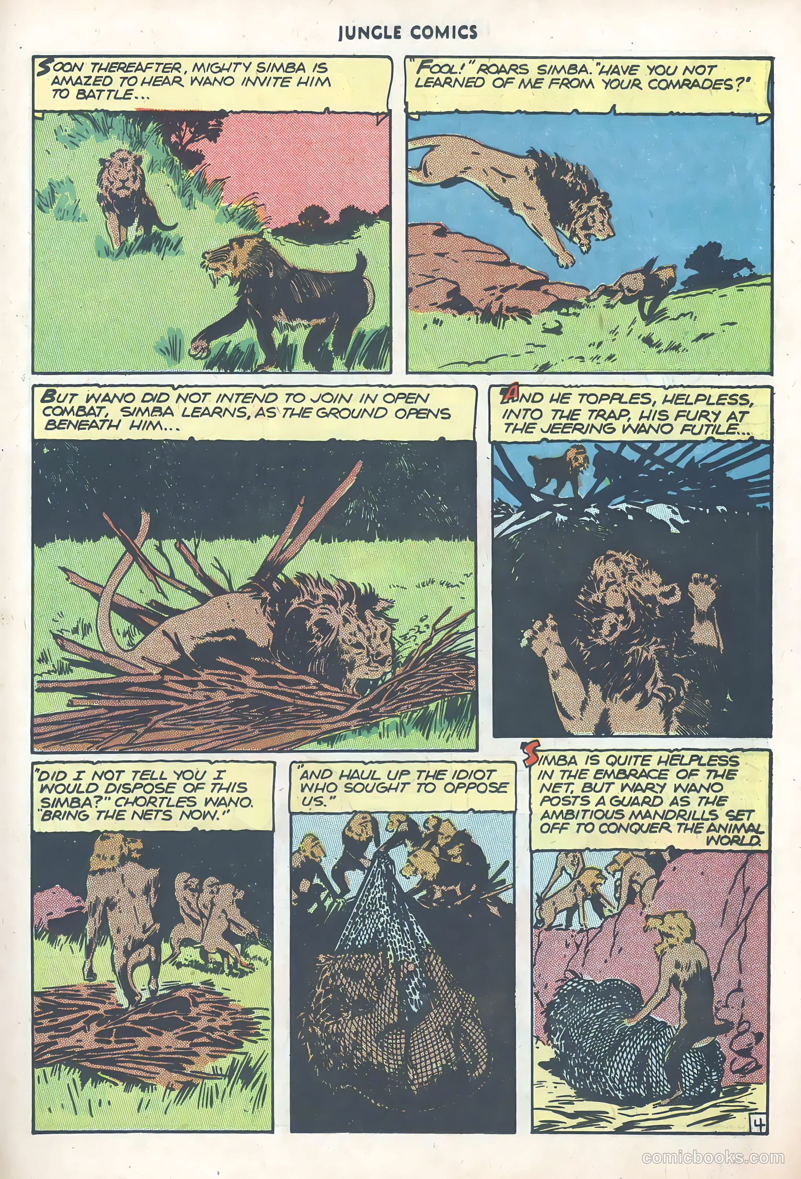 Jungle Comics #81 (1946) — page 17 of 53