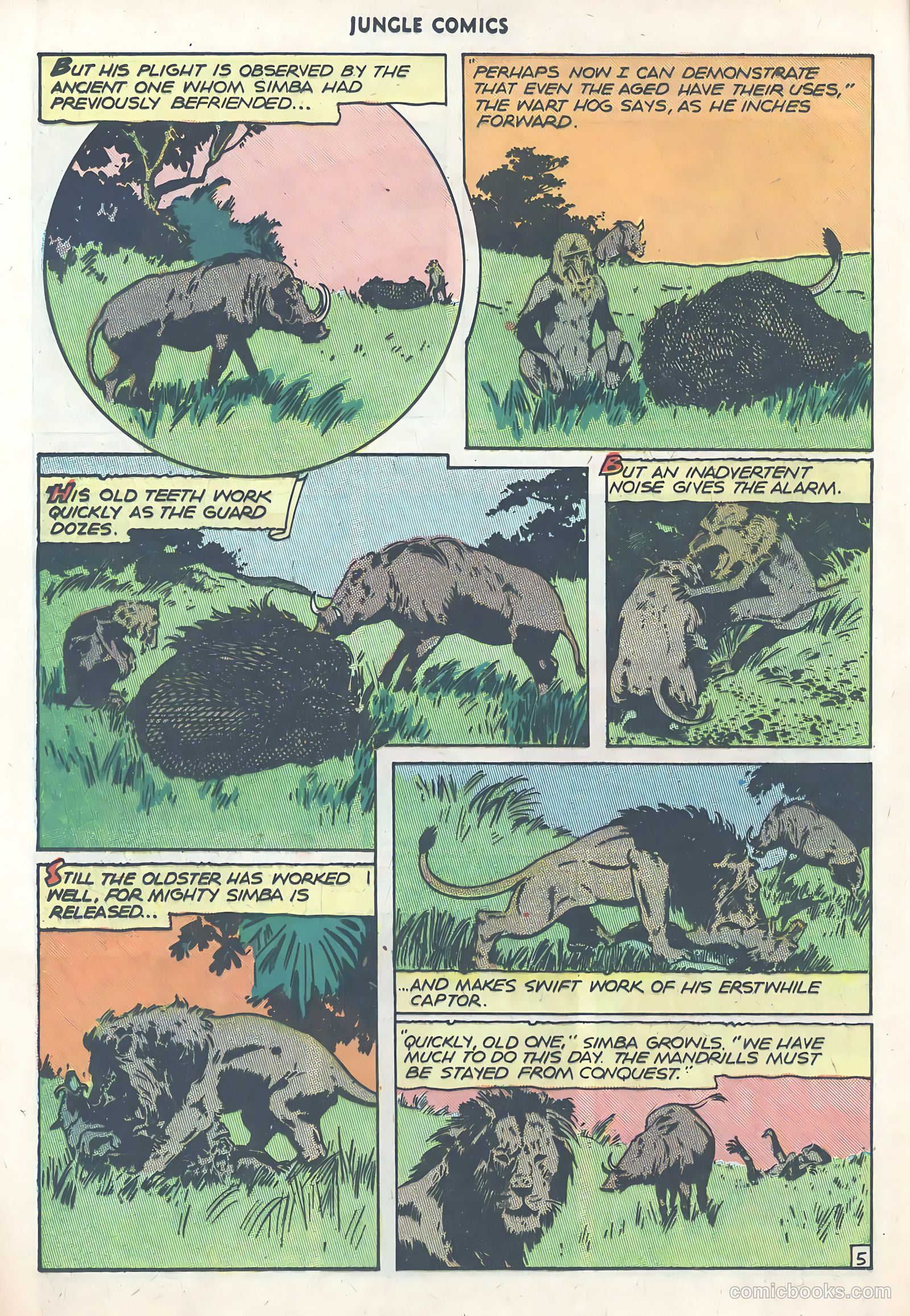 Jungle Comics #81 (1946) — page 18 of 53