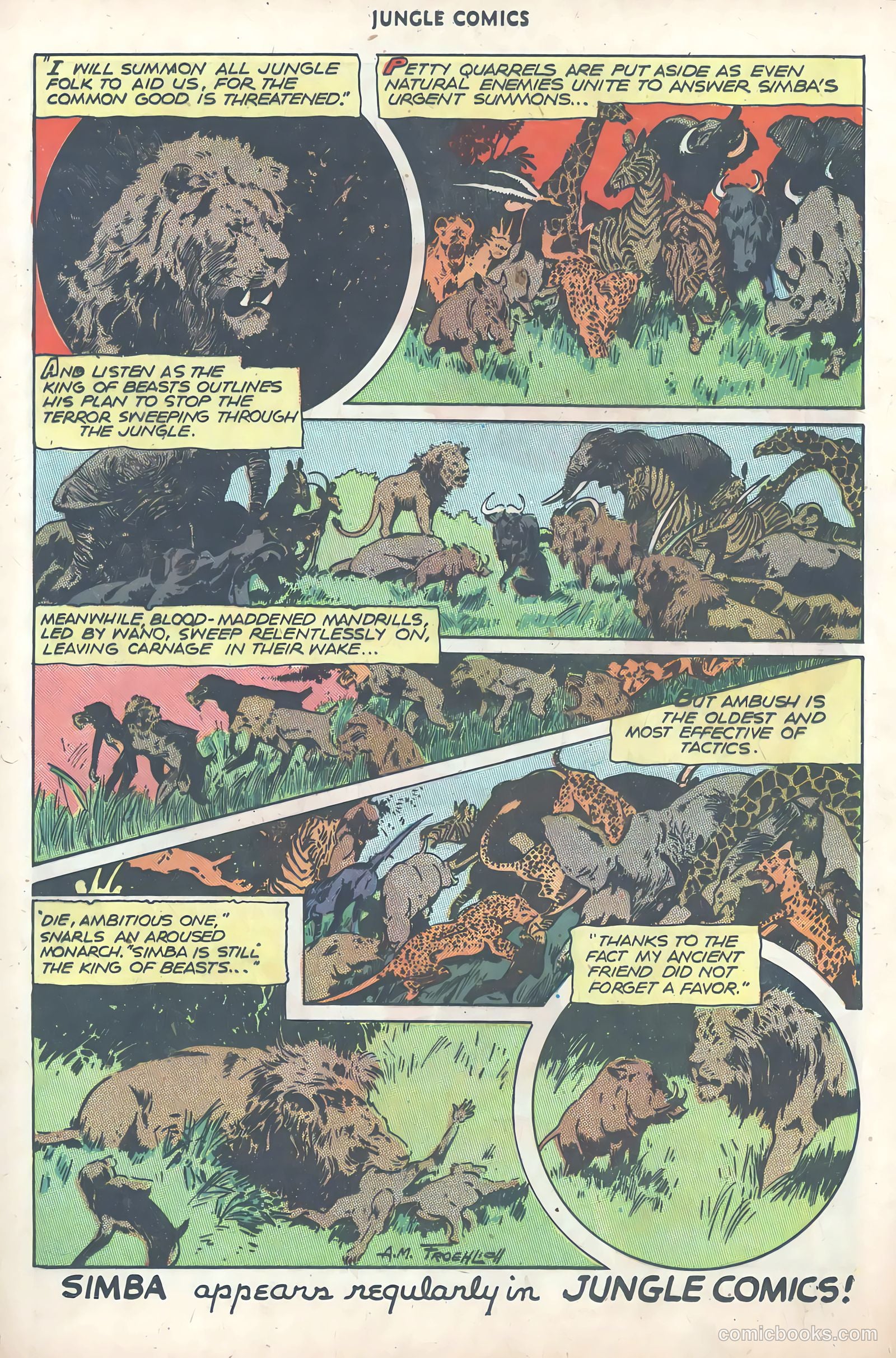 Jungle Comics #81 (1946) — page 19 of 53