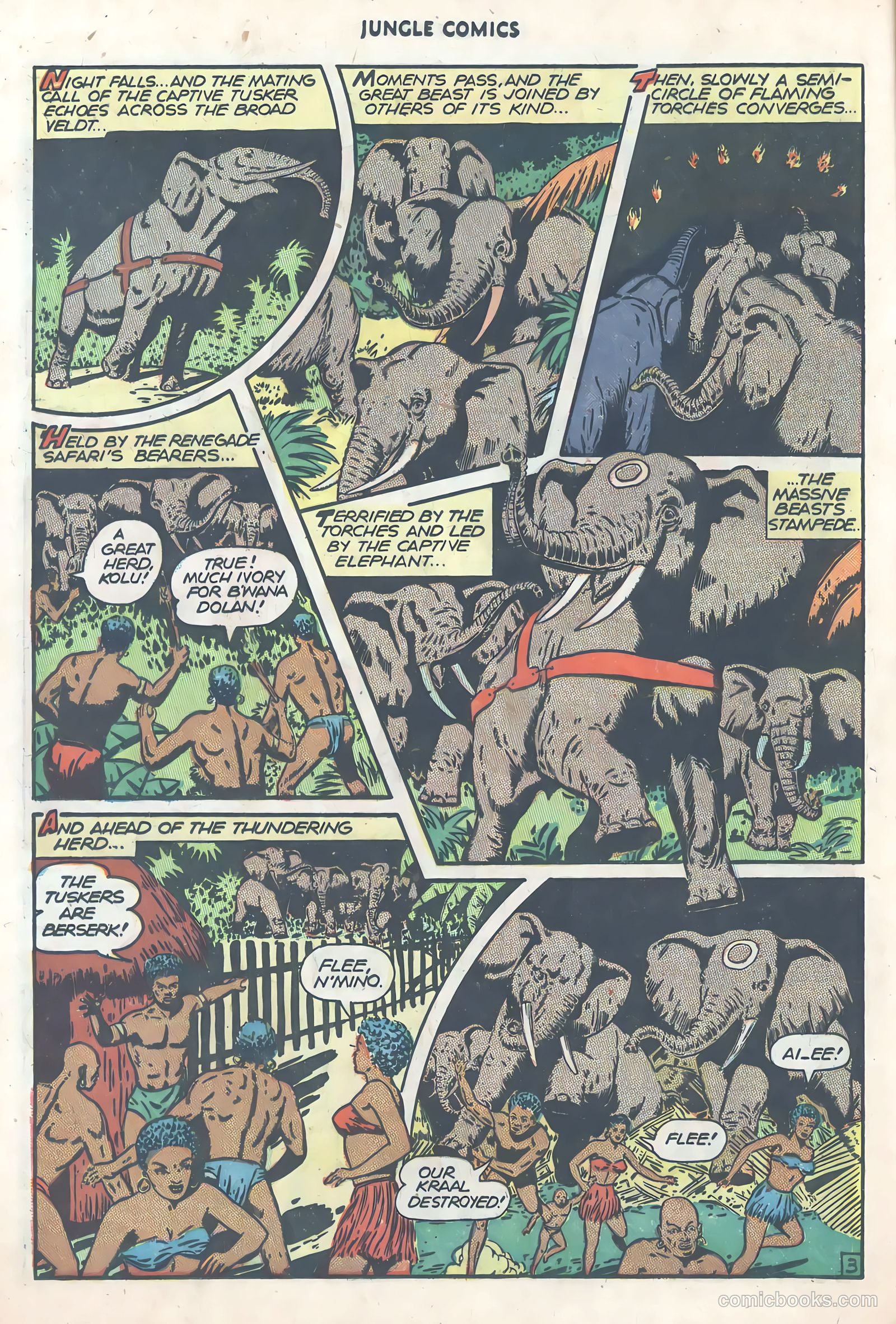 Jungle Comics #81 (1946) — page 22 of 53