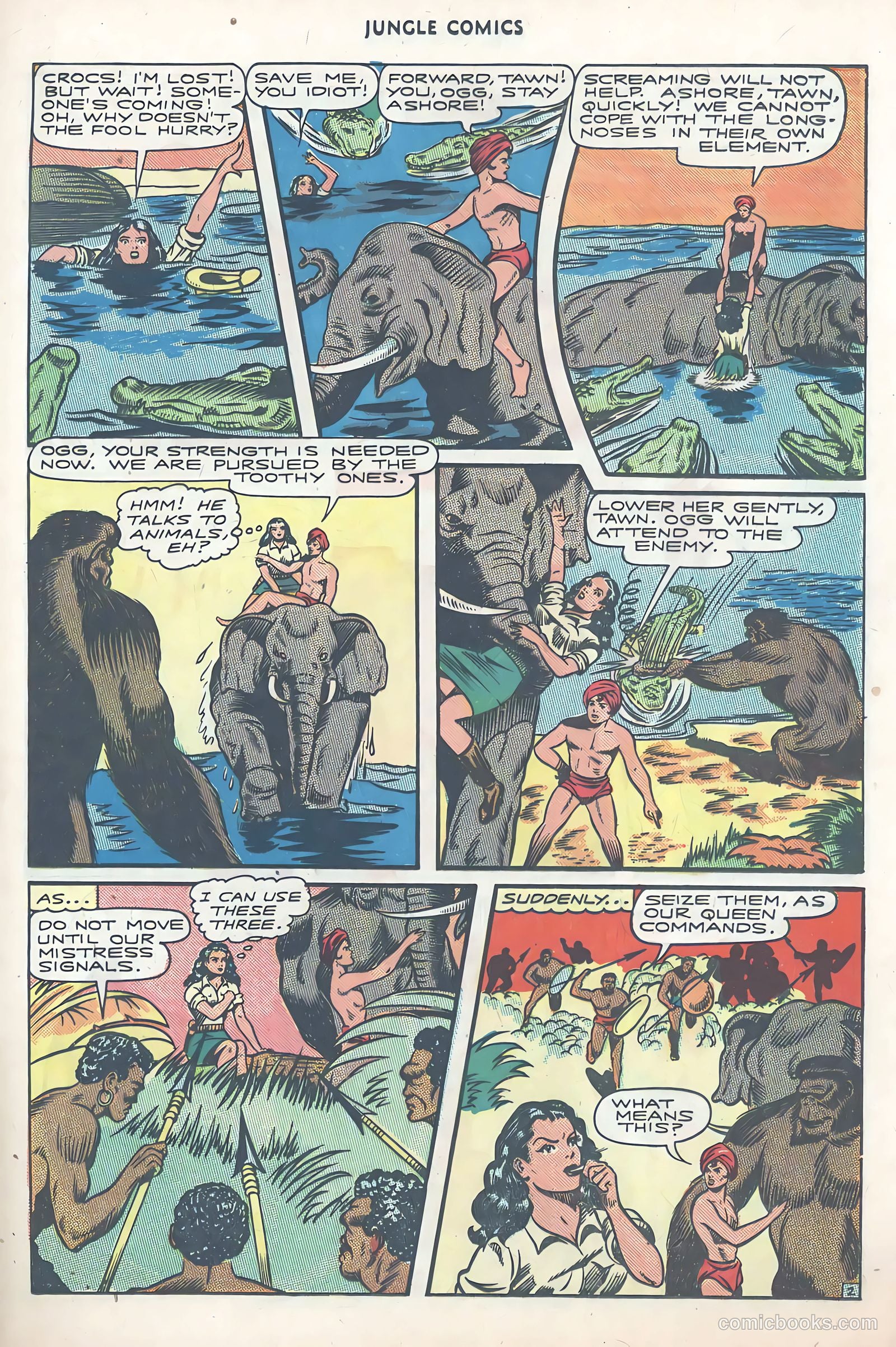 Jungle Comics #81 (1946) — page 29 of 53