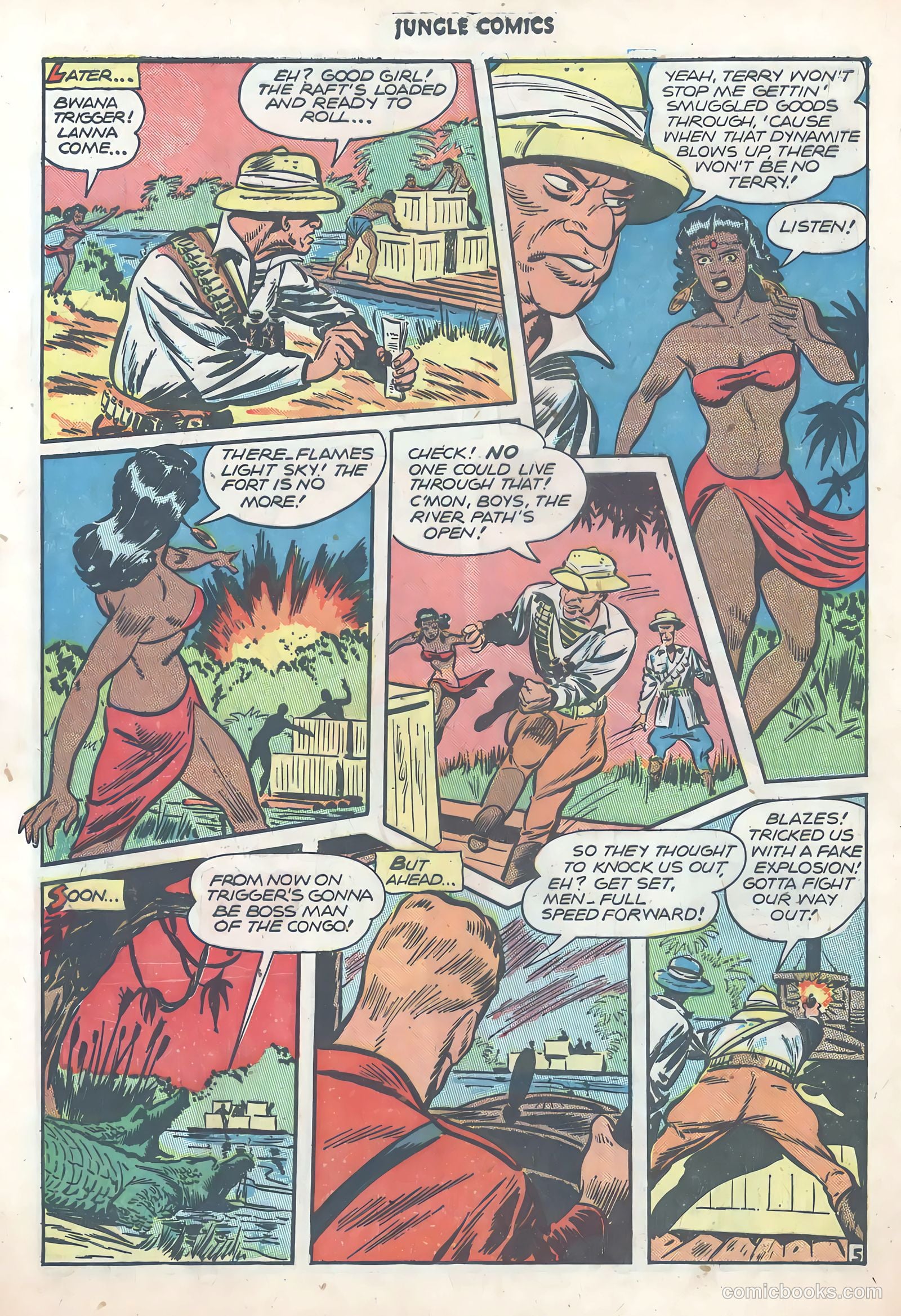 Jungle Comics #81 (1946) — page 40 of 53