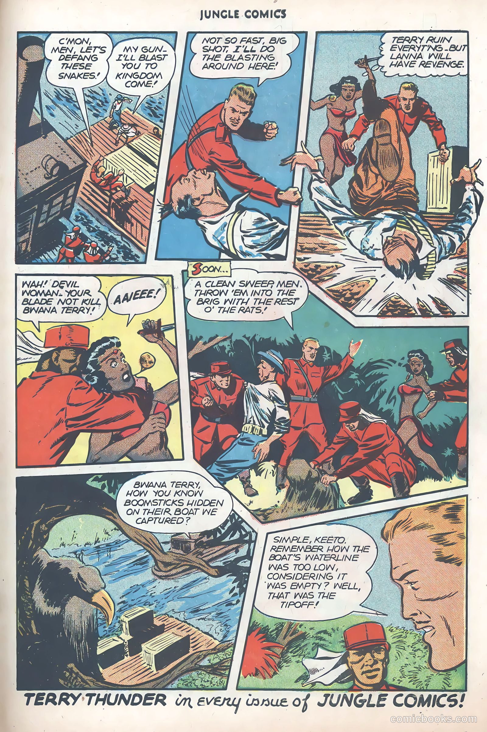 Jungle Comics #81 (1946) — page 41 of 53