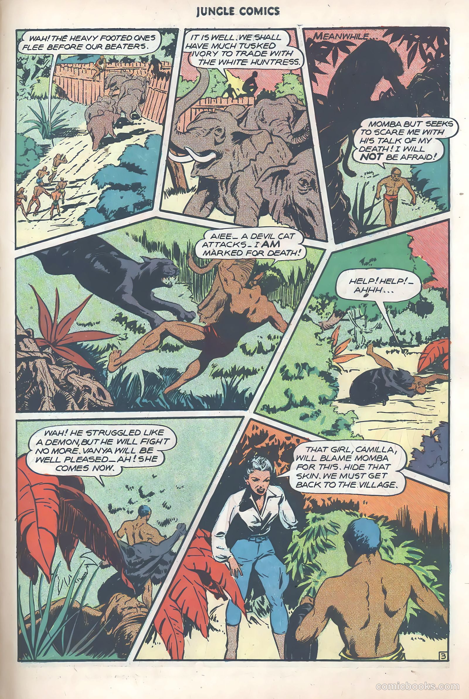 Jungle Comics #81 (1946) — page 45 of 53