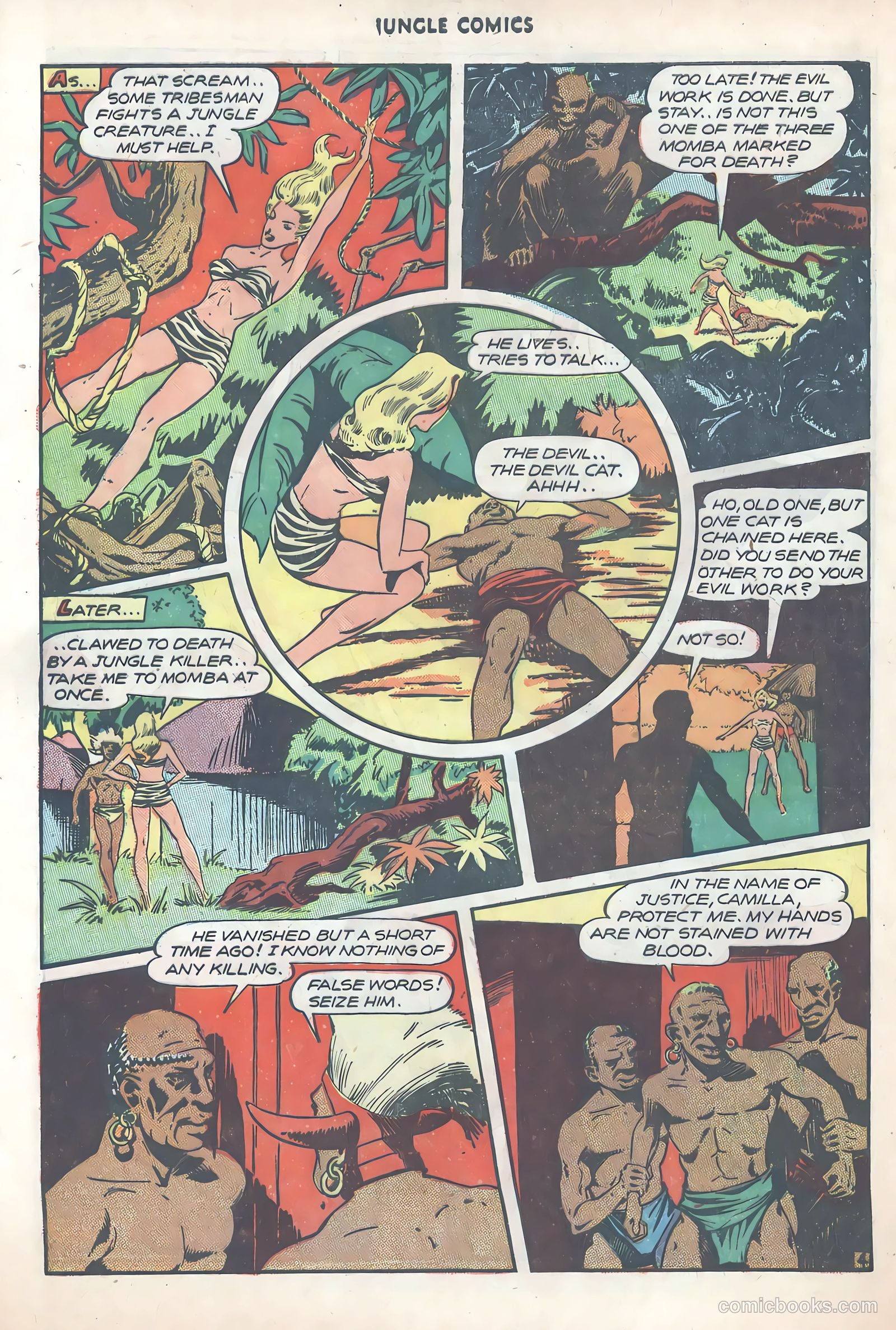 Jungle Comics #81 (1946) — page 46 of 53