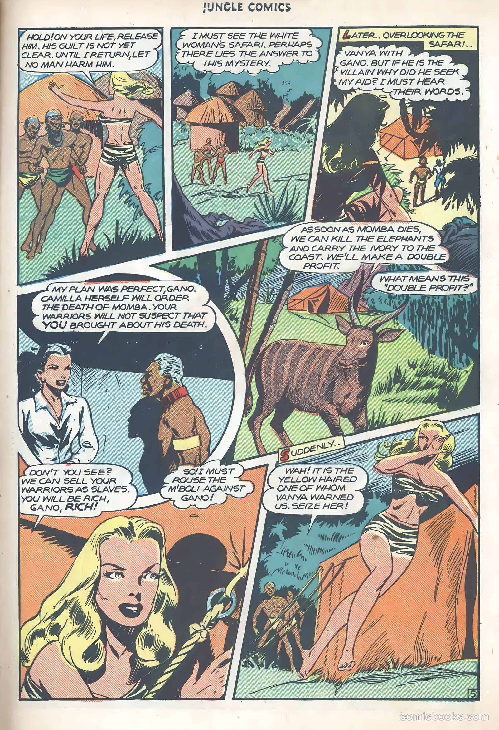 Jungle Comics #81 (1946) — page 47 of 53