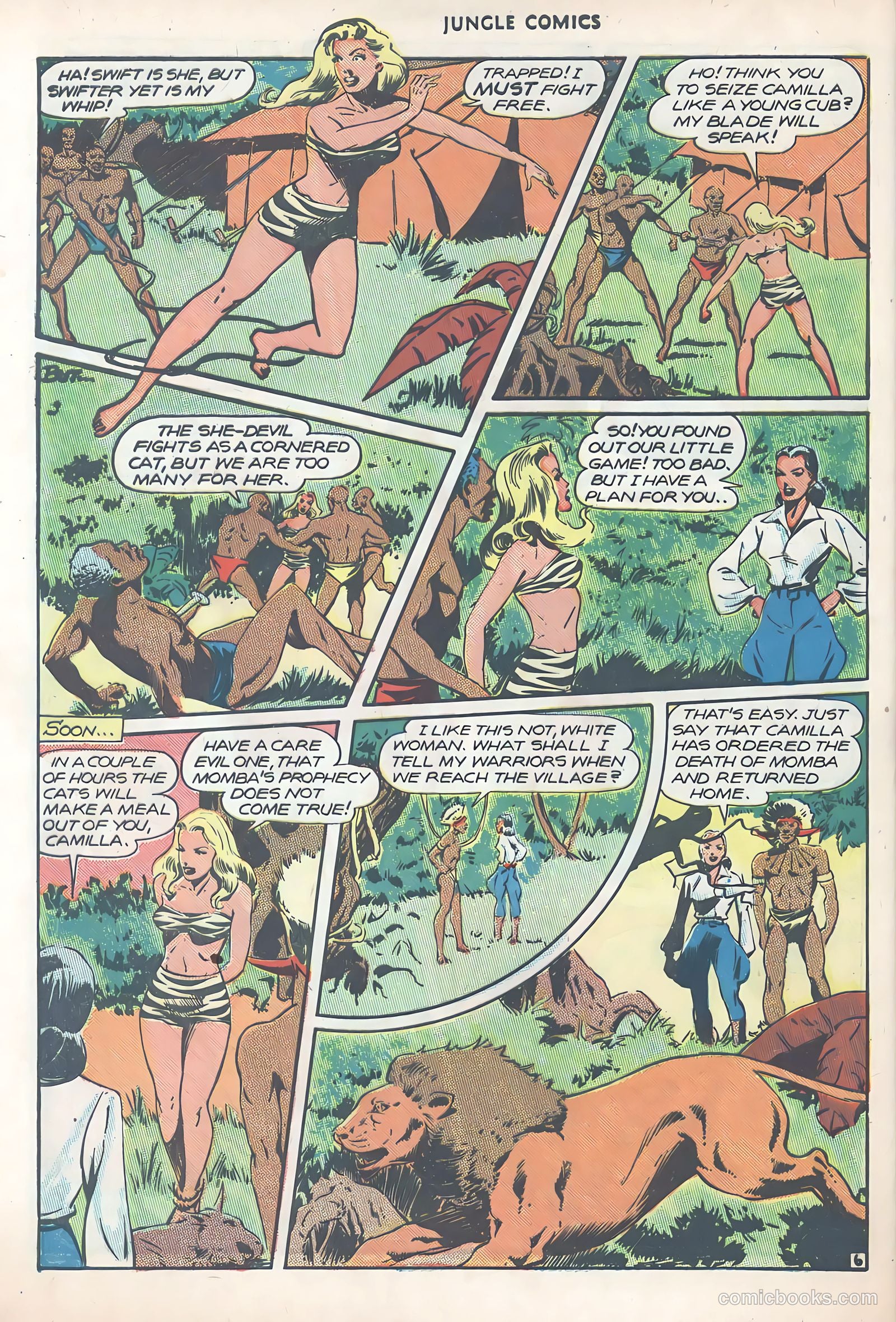 Jungle Comics #81 (1946) — page 48 of 53