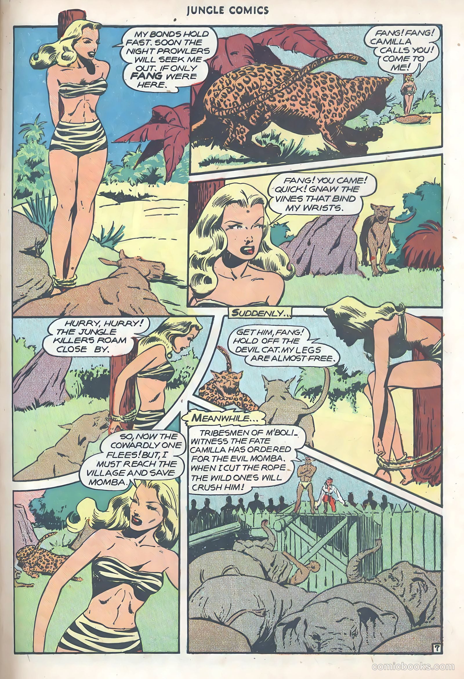 Jungle Comics #81 (1946) — page 49 of 53