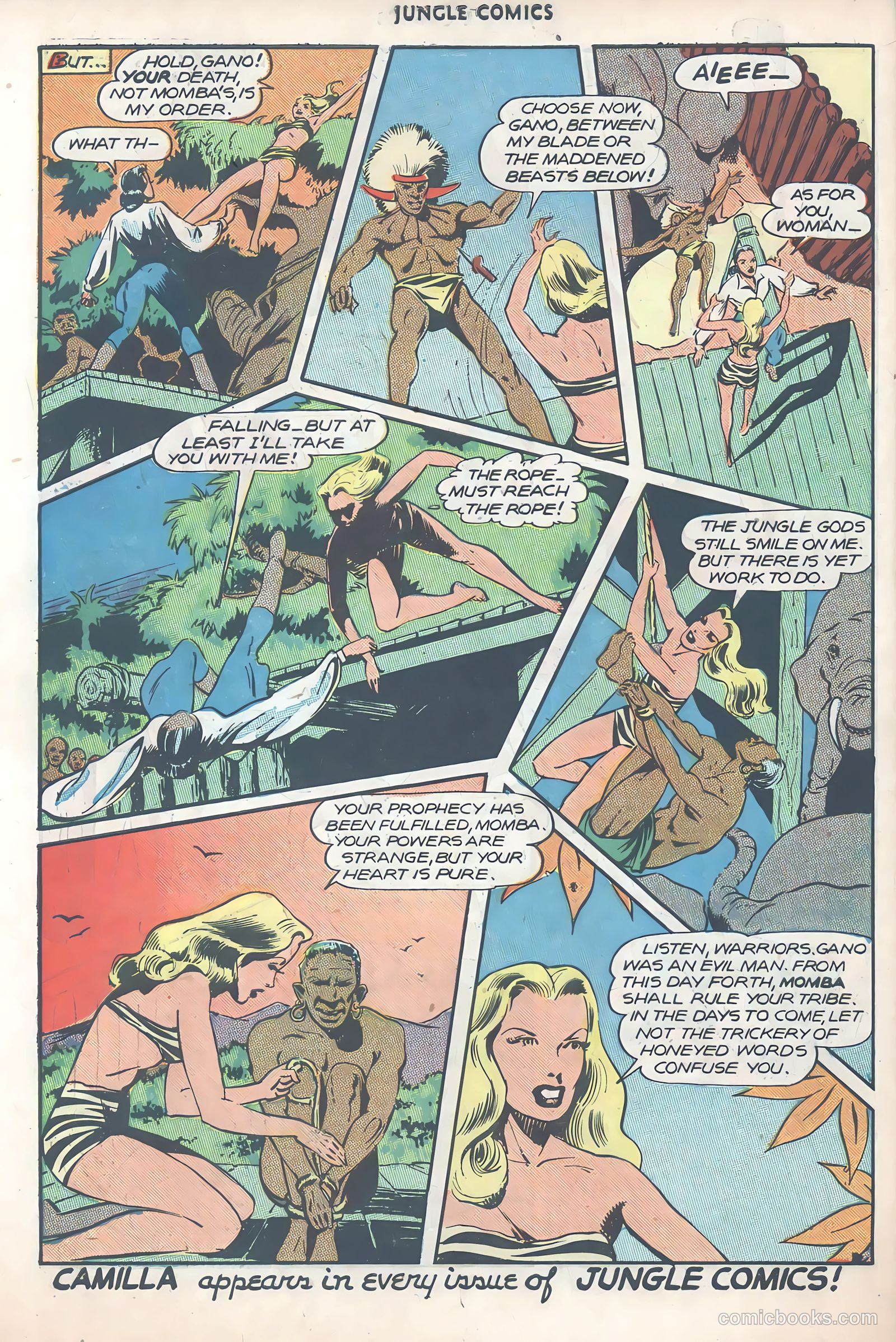 Jungle Comics #81 (1946) — page 50 of 53