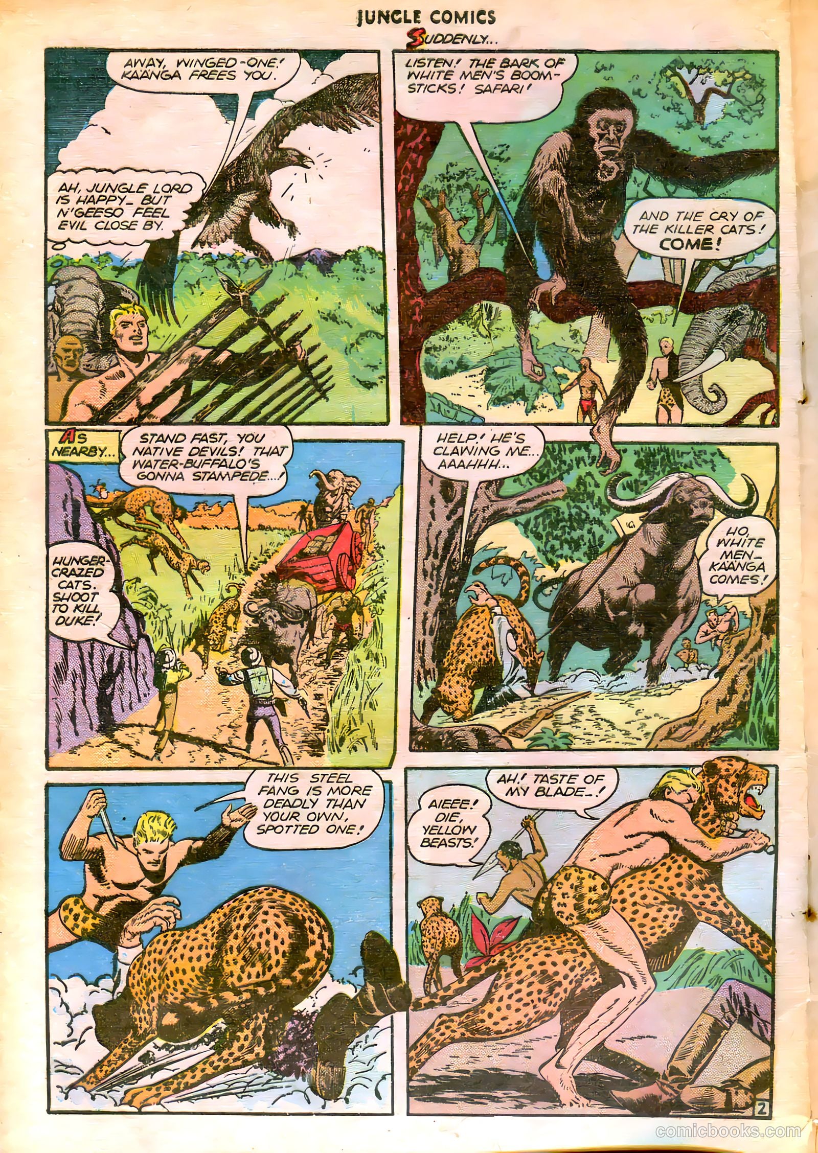 Jungle Comics #82 (1946) — page 4 of 52