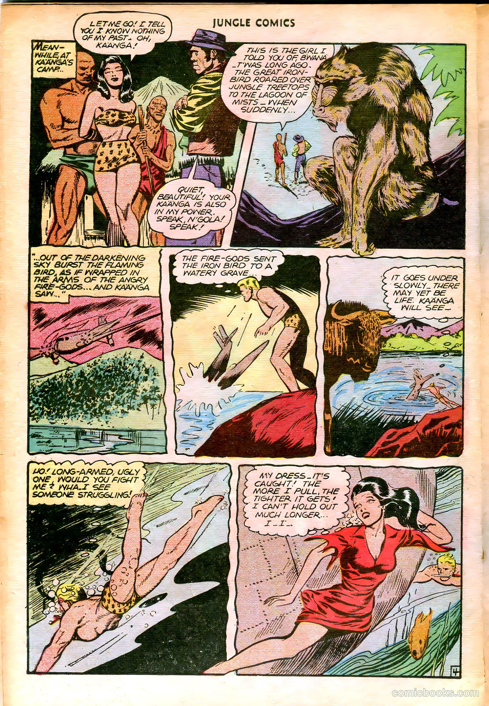 Jungle Comics #82 (1946) — page 6 of 52