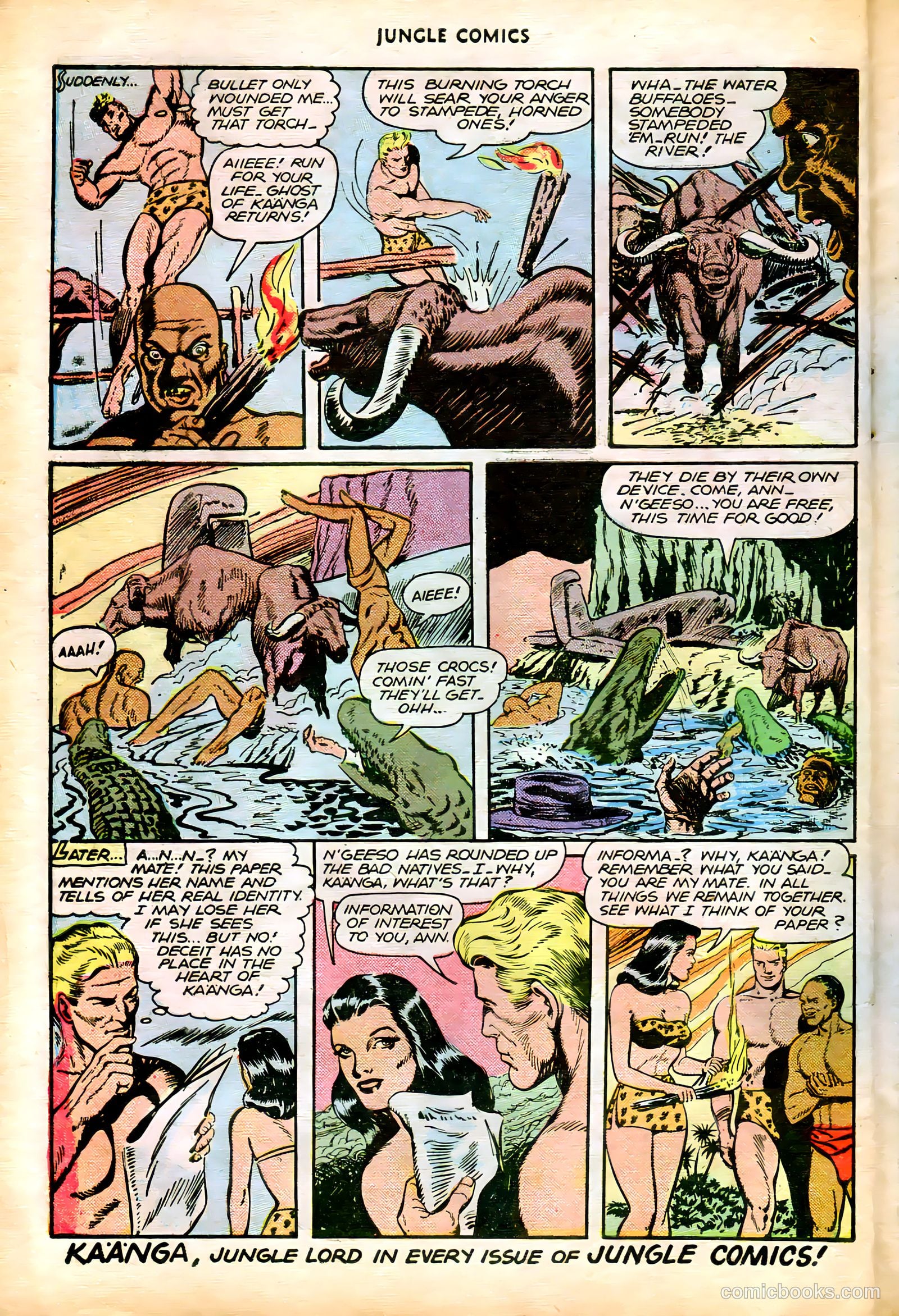 Jungle Comics #82 (1946) — page 12 of 52