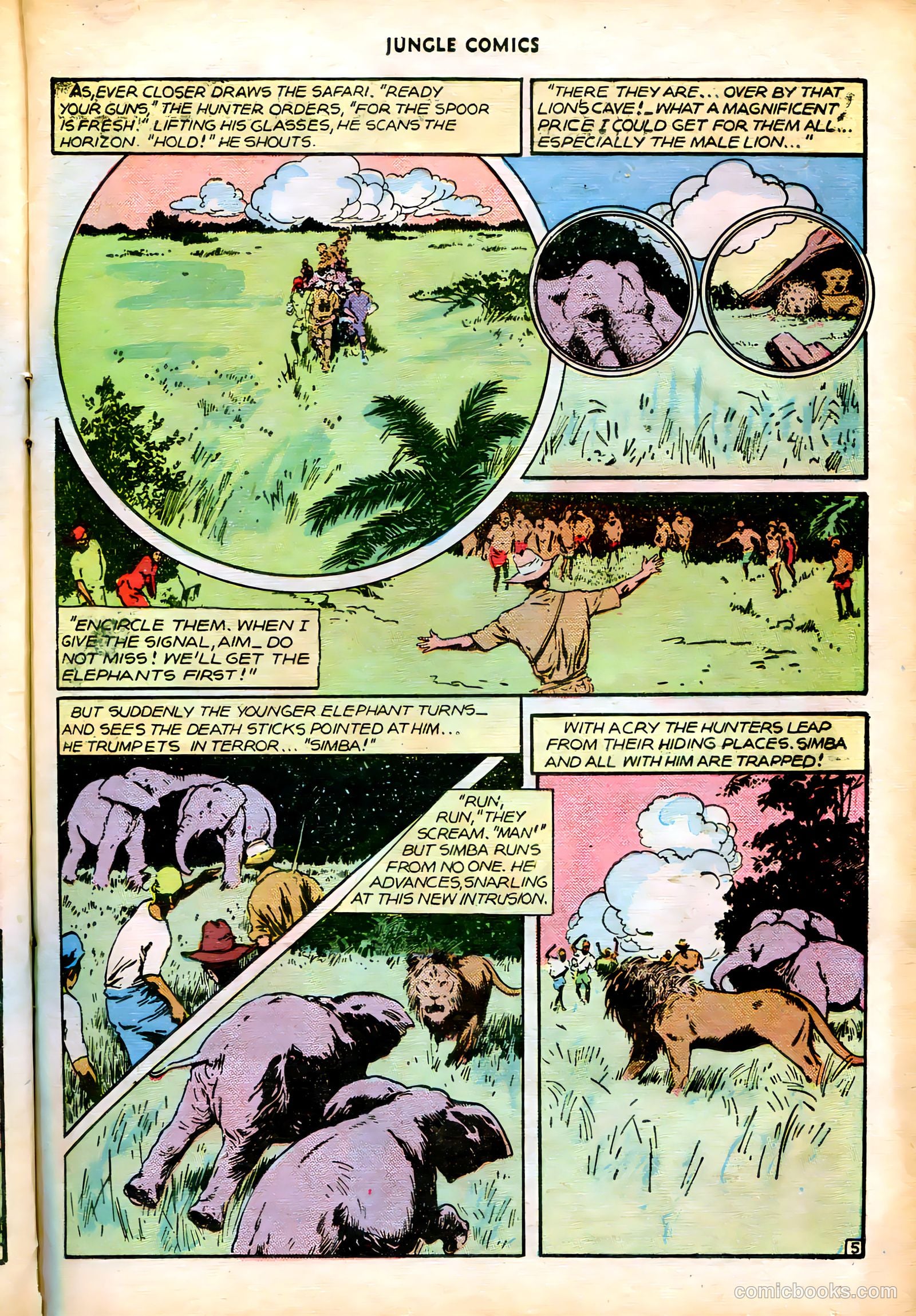 Jungle Comics #82 (1946) — page 17 of 52