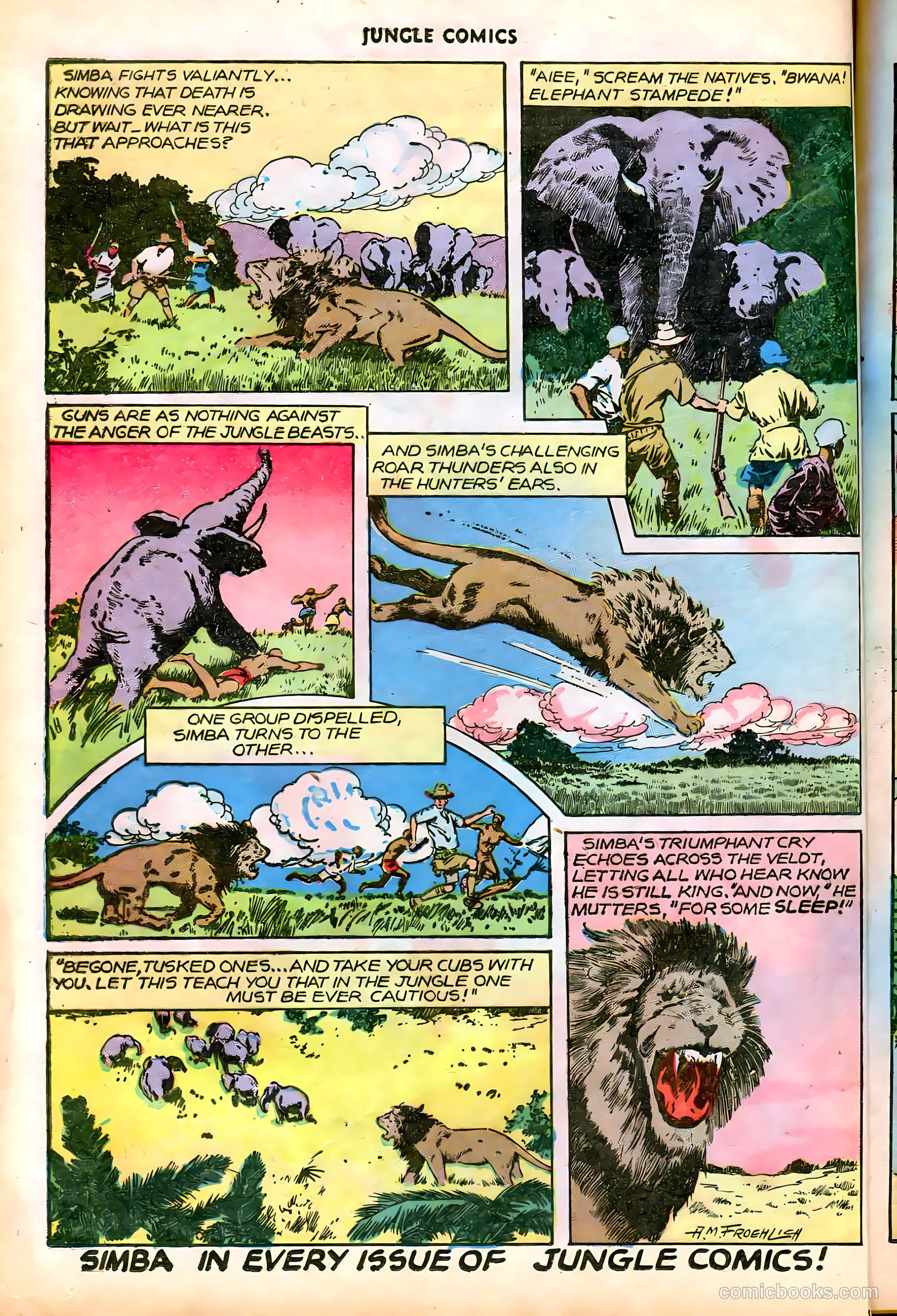 Jungle Comics #82 (1946) — page 18 of 52