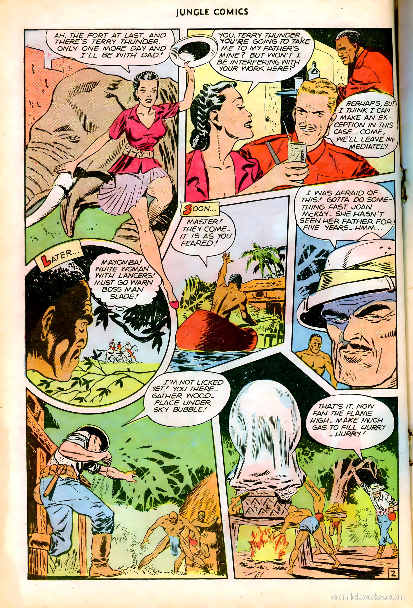 Jungle Comics #82 (1946) — page 20 of 52