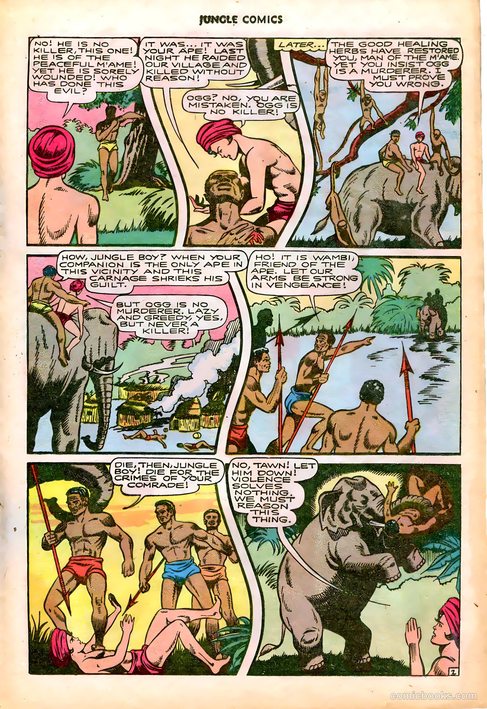 Jungle Comics #82 (1946) — page 29 of 52