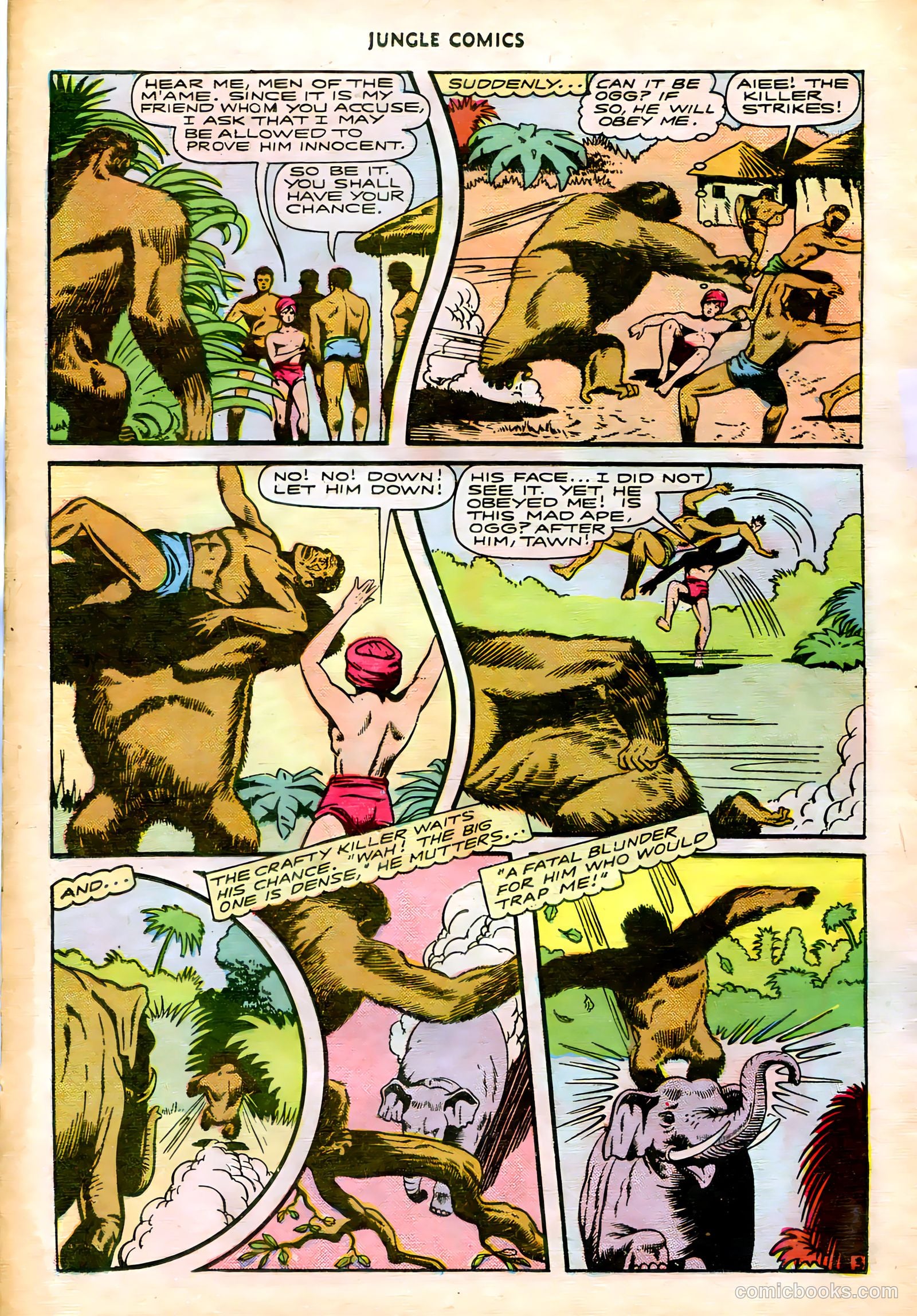 Jungle Comics #82 (1946) — page 30 of 52