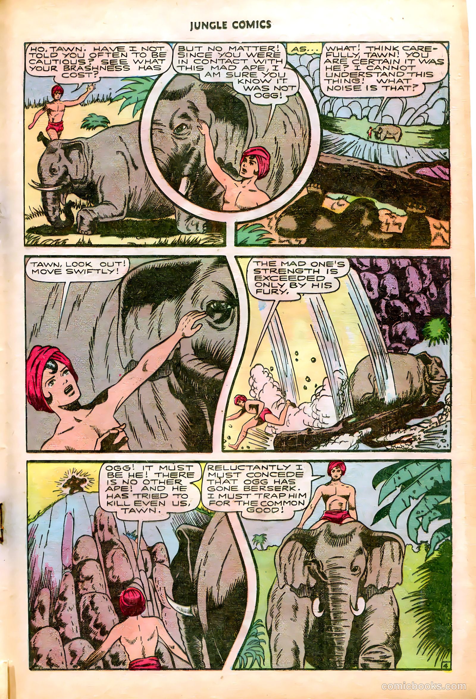 Jungle Comics #82 (1946) — page 31 of 52