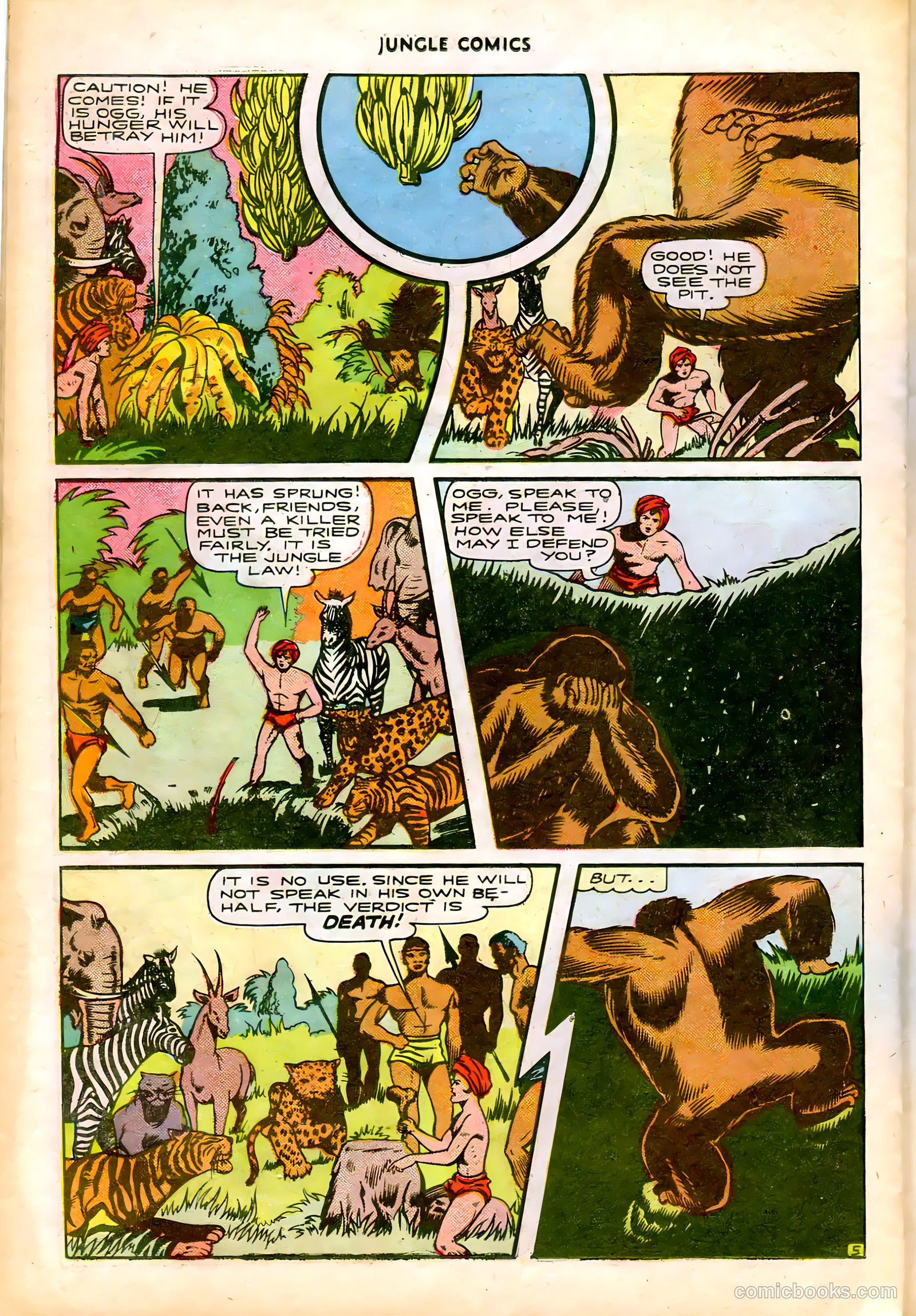 Jungle Comics #82 (1946) — page 32 of 52
