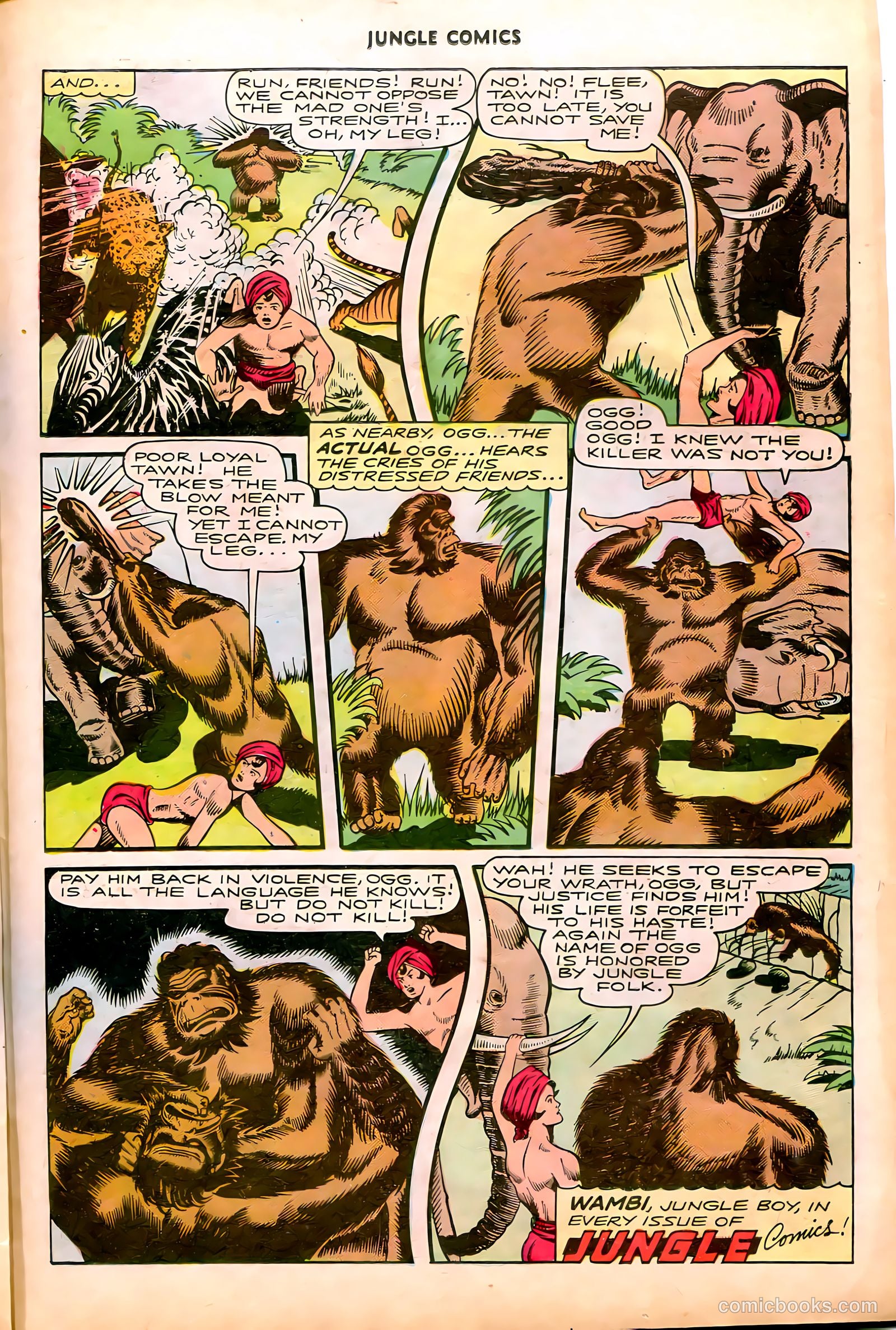 Jungle Comics #82 (1946) — page 33 of 52