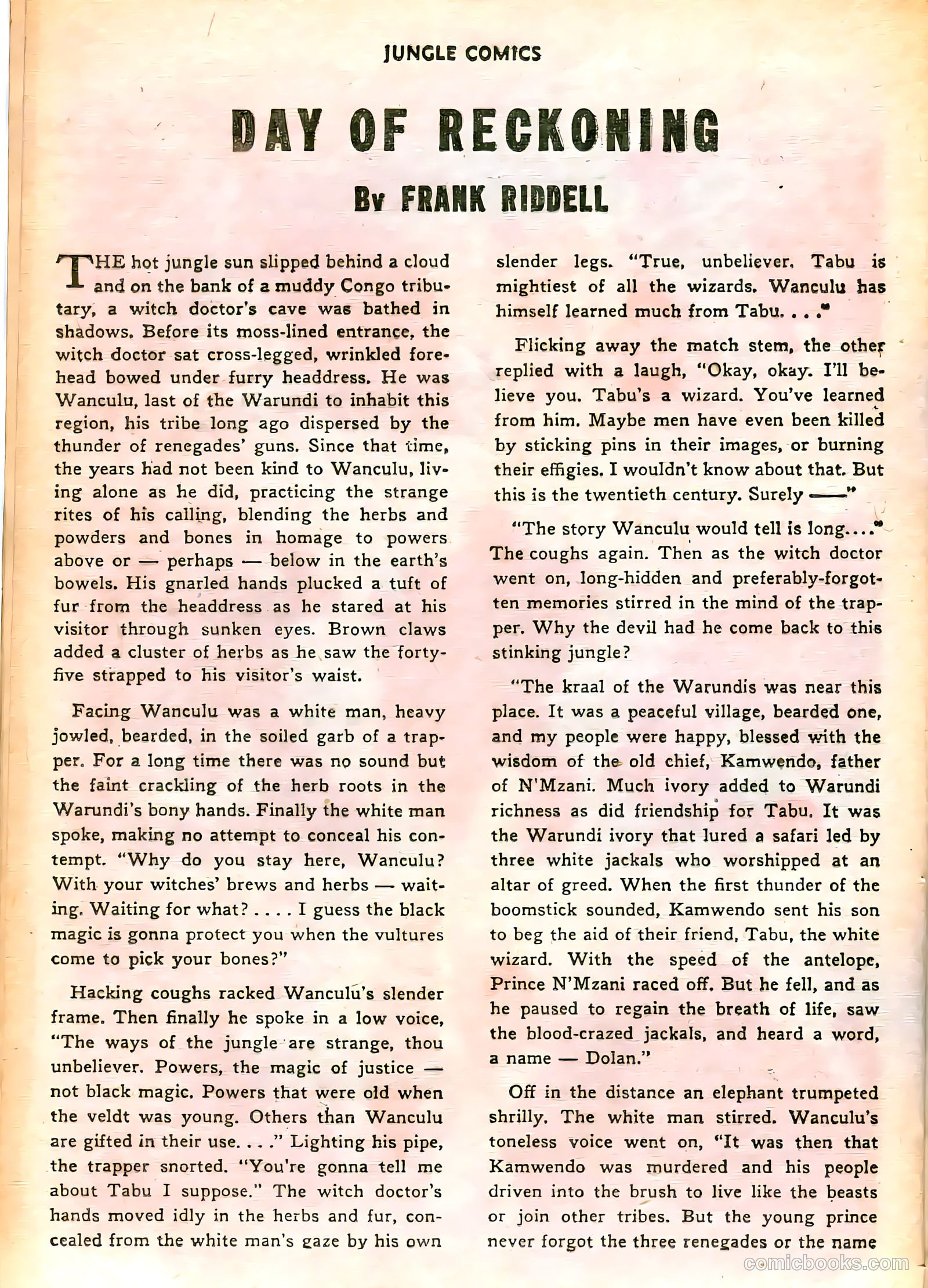 Jungle Comics #82 (1946) — page 34 of 52