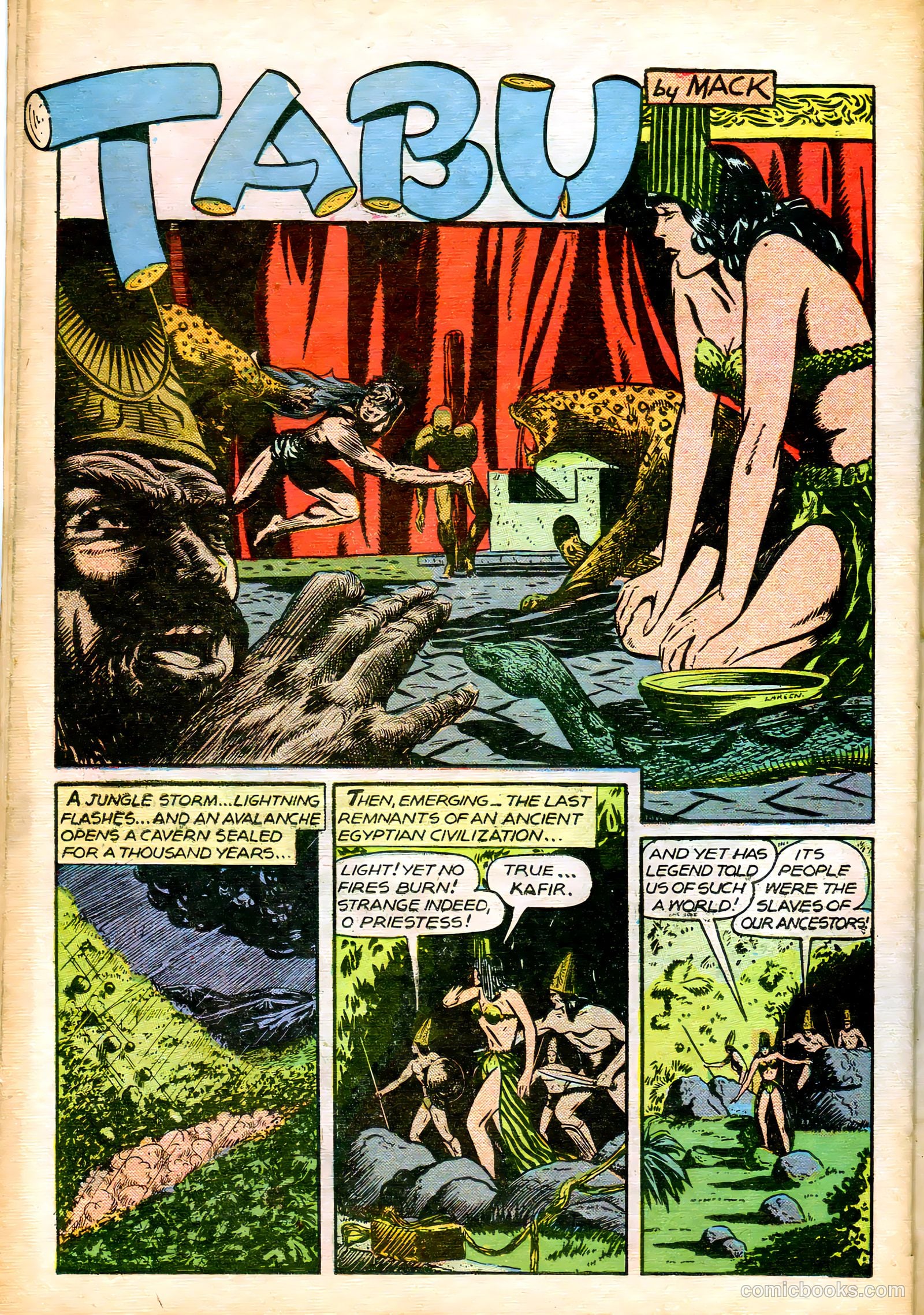 Jungle Comics #82 (1946) — page 36 of 52