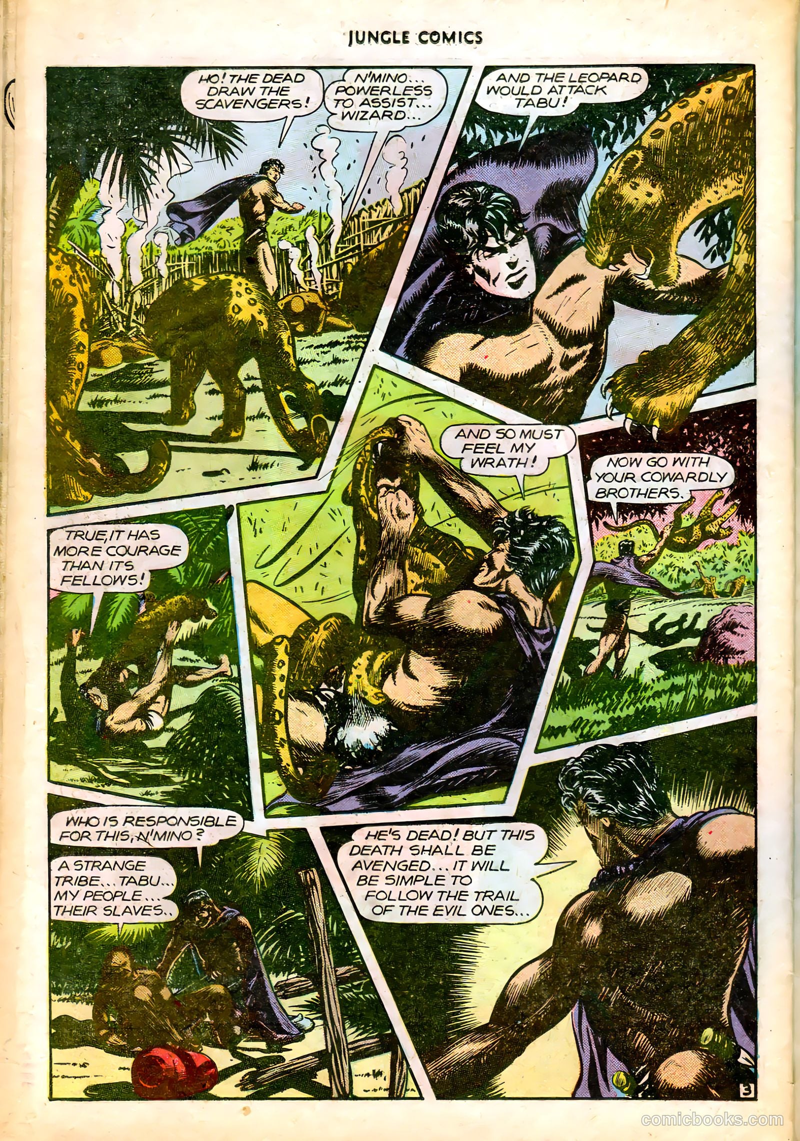 Jungle Comics #82 (1946) — page 38 of 52