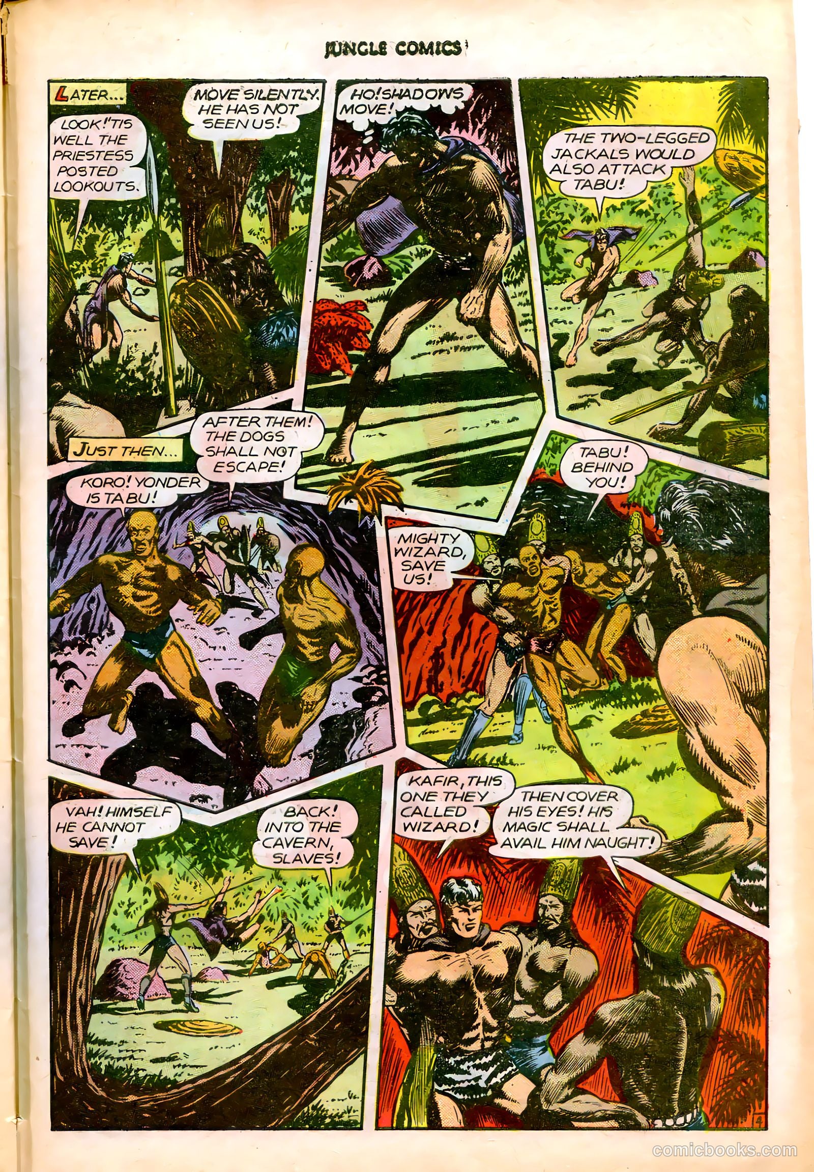Jungle Comics #82 (1946) — page 39 of 52