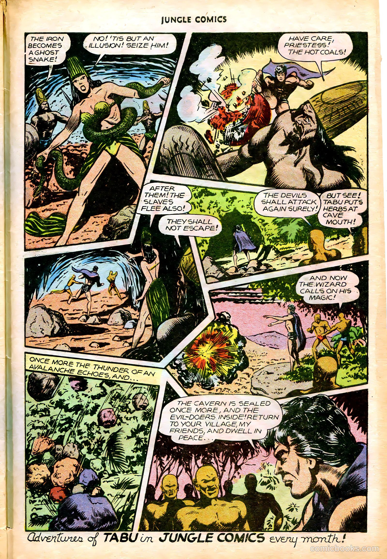 Jungle Comics #82 (1946) — page 41 of 52