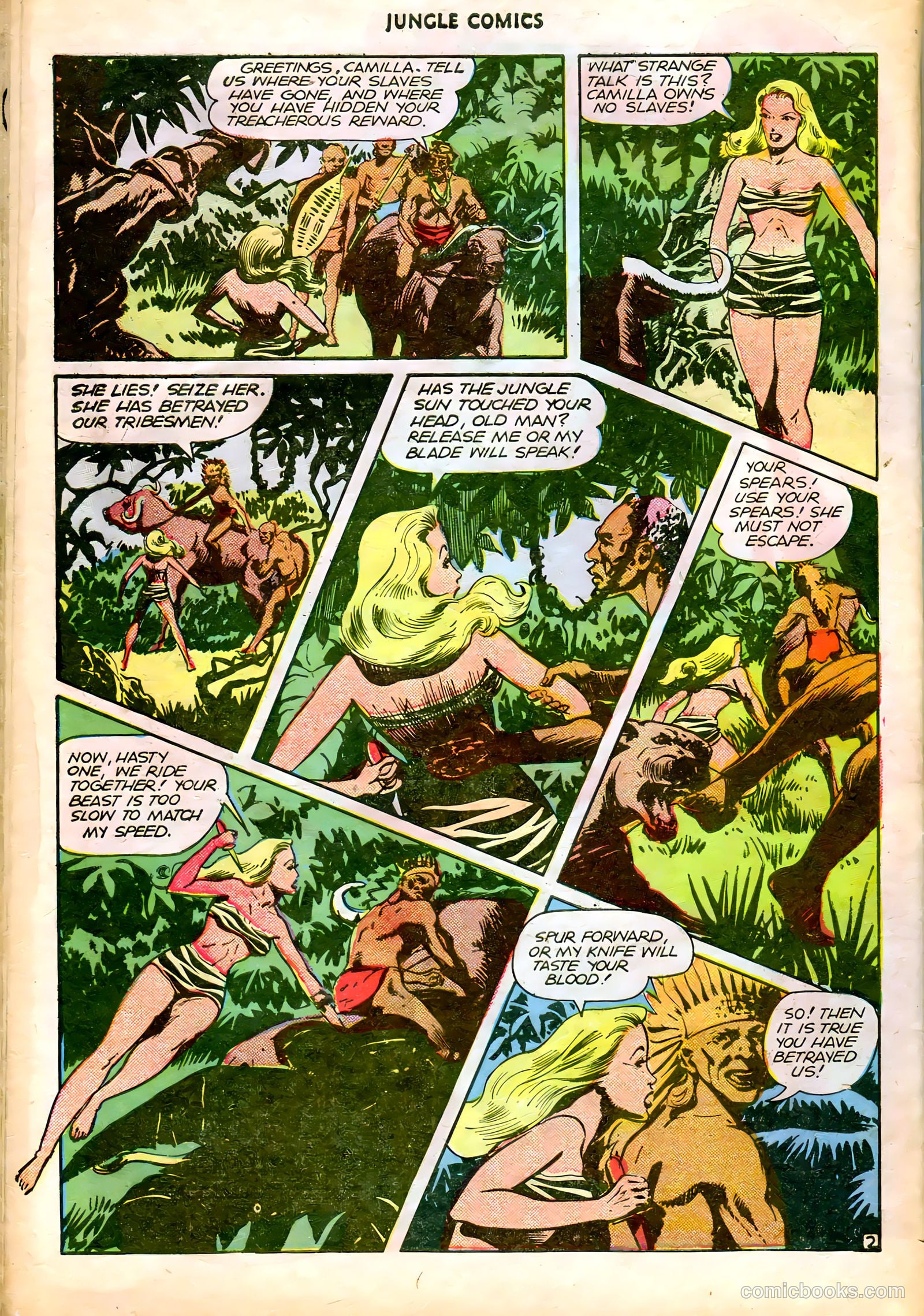 Jungle Comics #82 (1946) — page 44 of 52