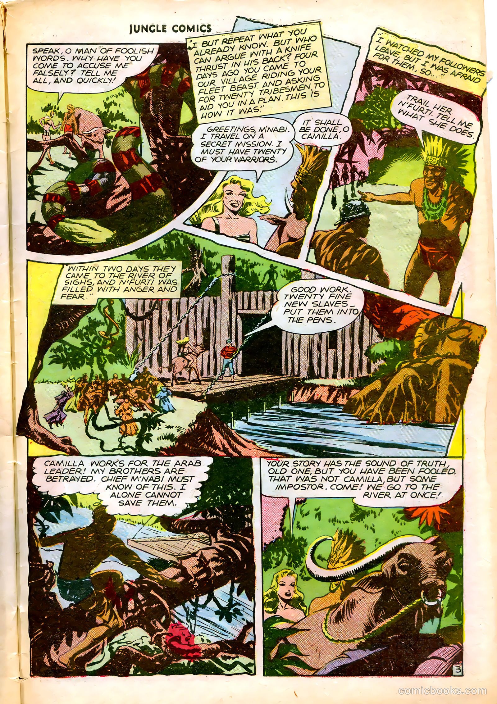 Jungle Comics #82 (1946) — page 45 of 52