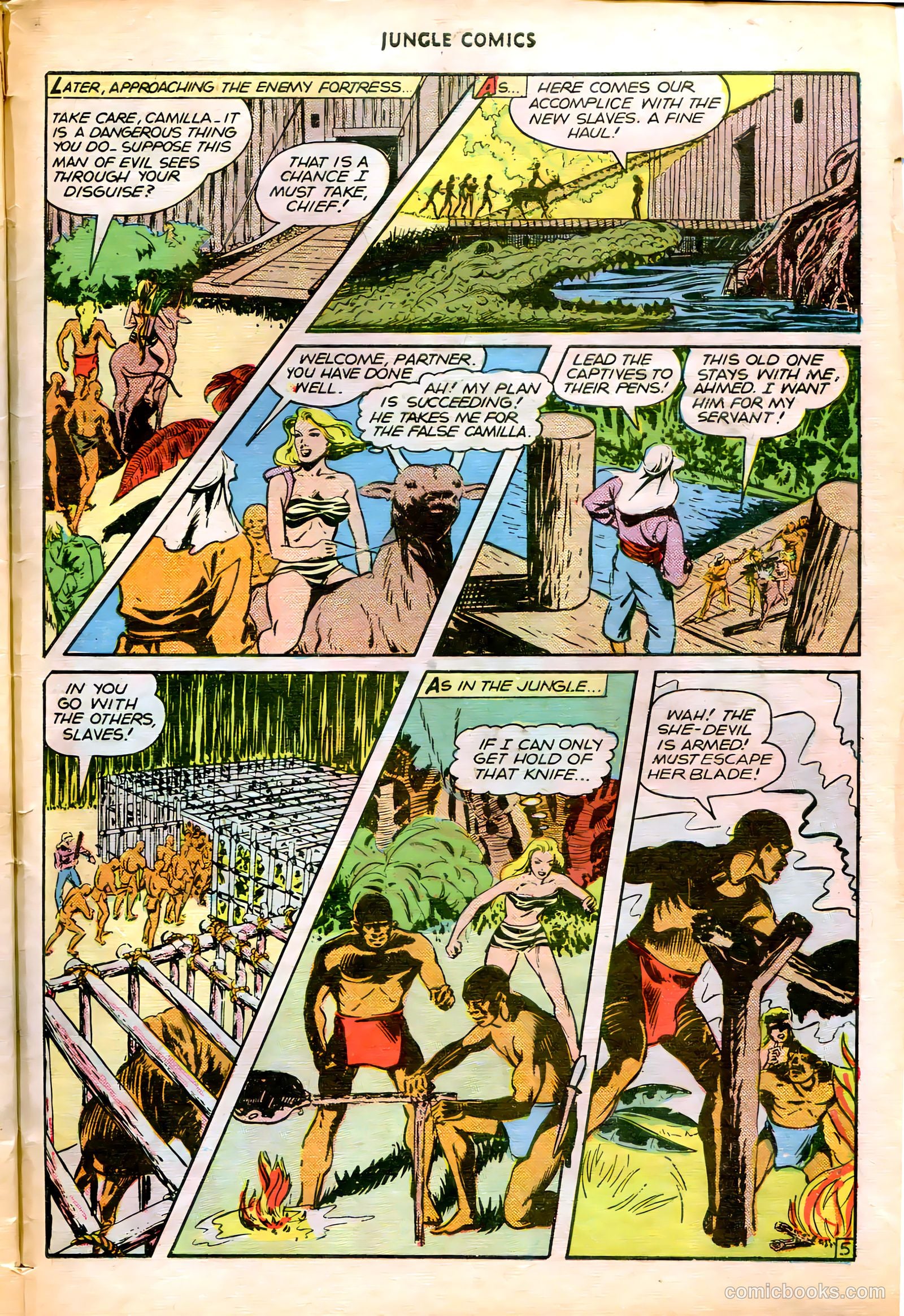 Jungle Comics #82 (1946) — page 47 of 52