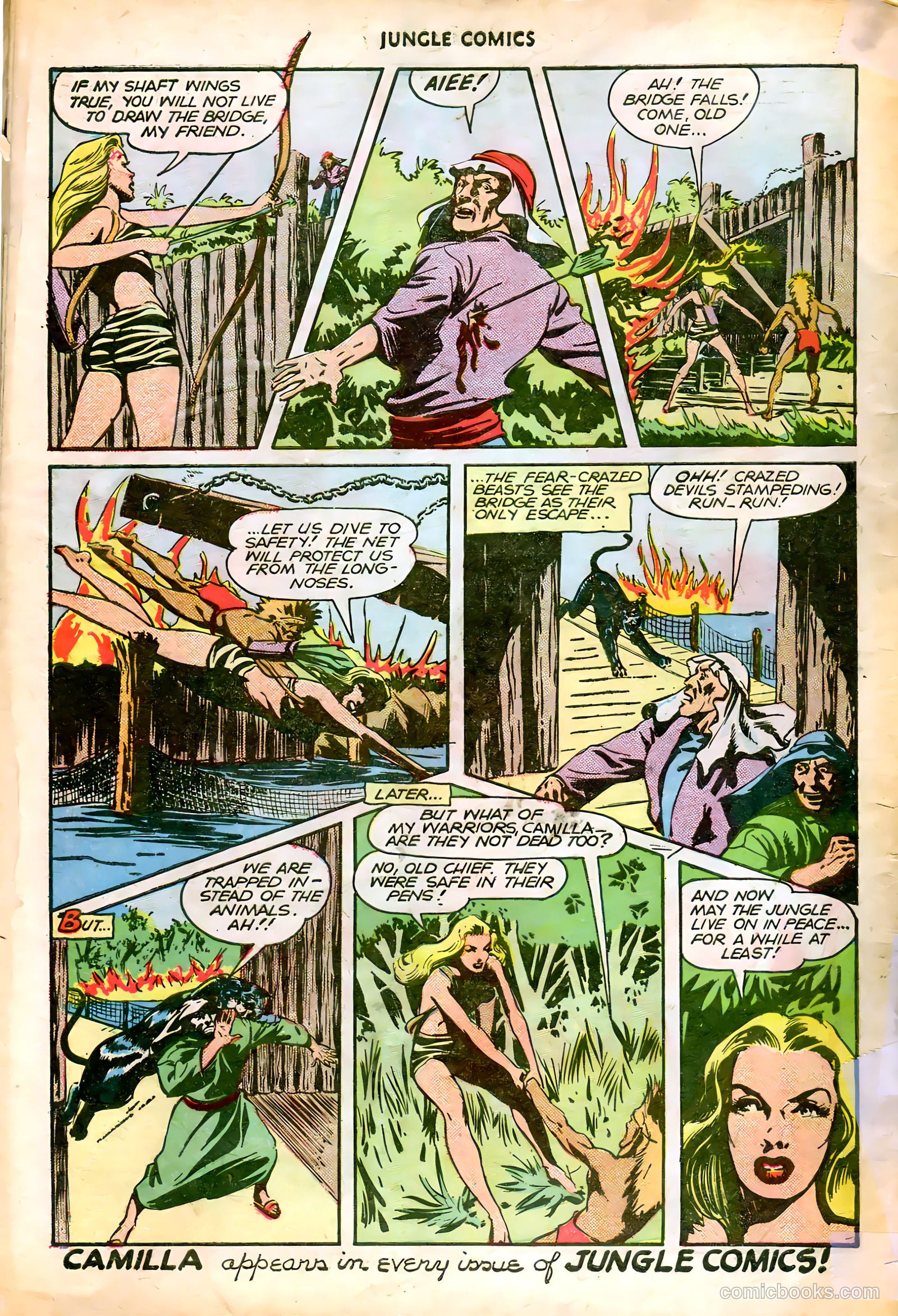 Jungle Comics #82 (1946) — page 50 of 52