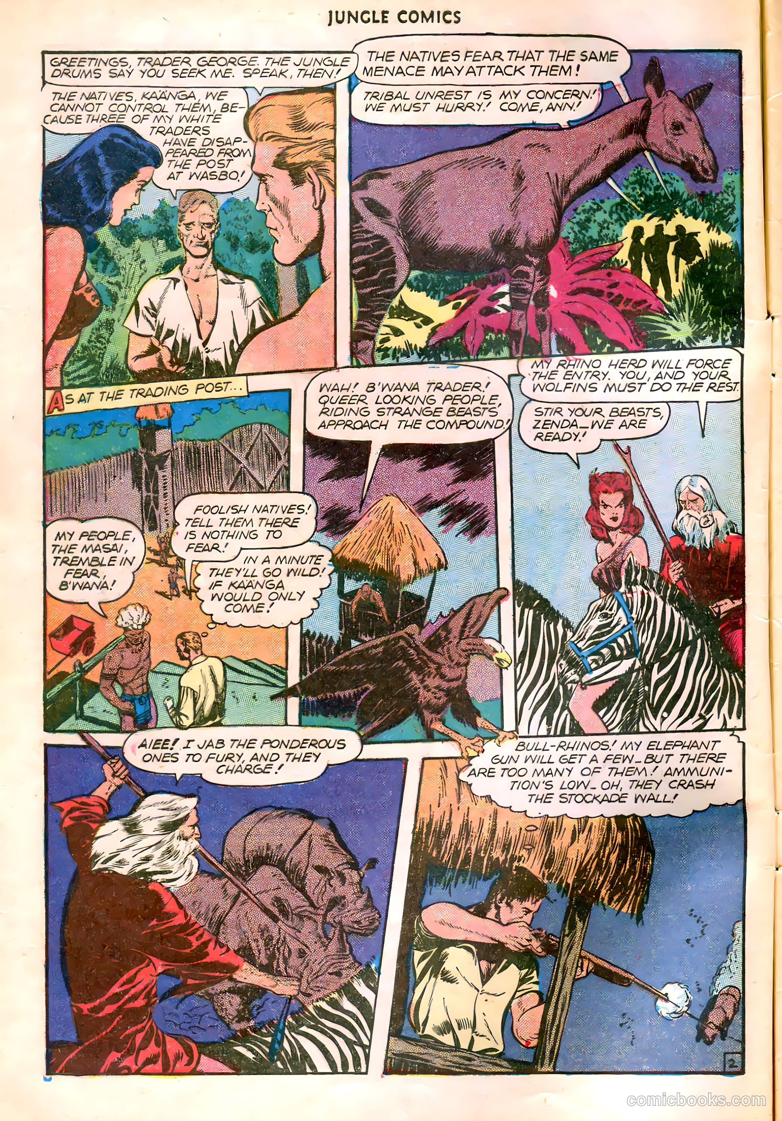 Jungle Comics #83 (1946) — page 5 of 53