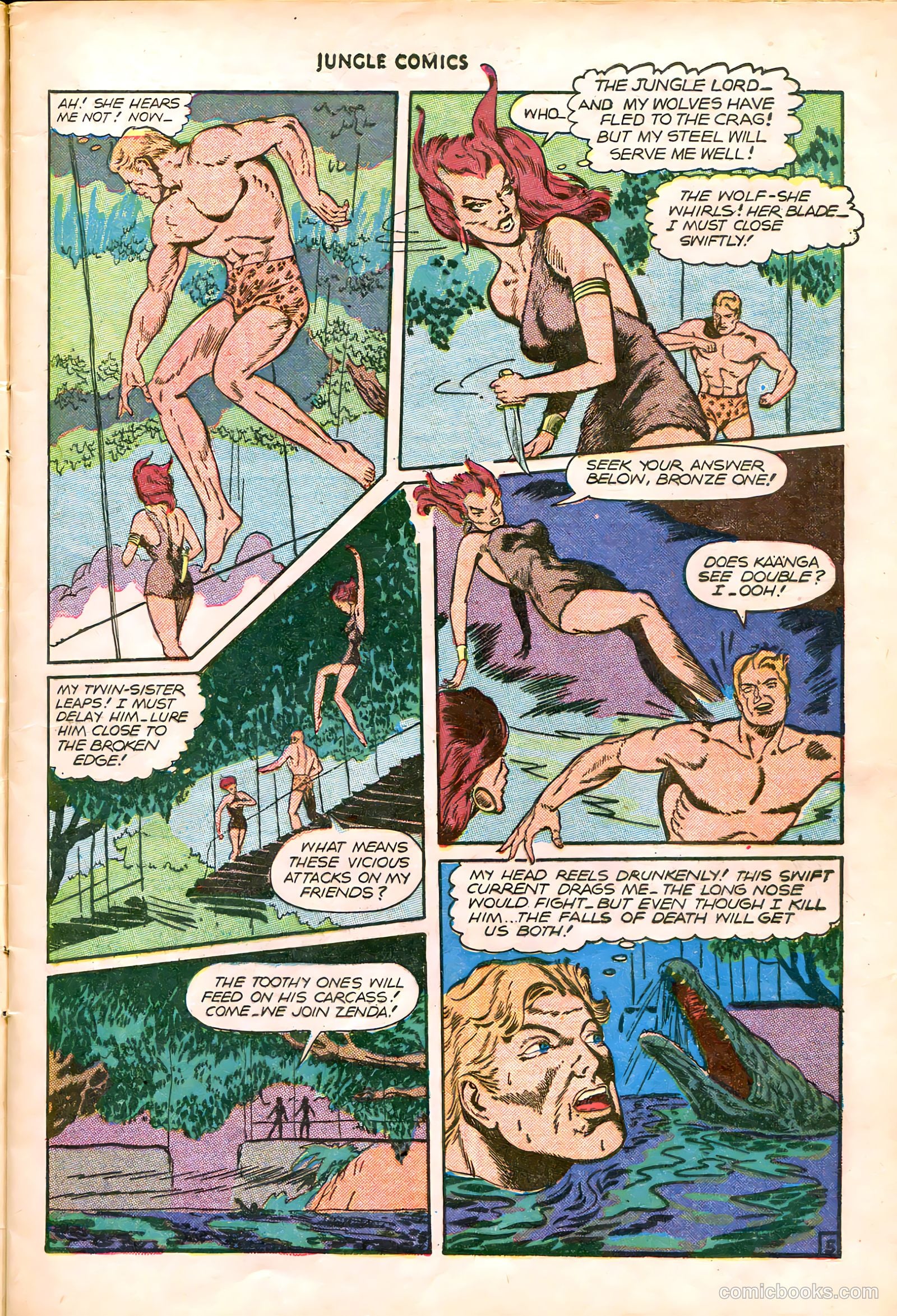 Jungle Comics #83 (1946) — page 8 of 53