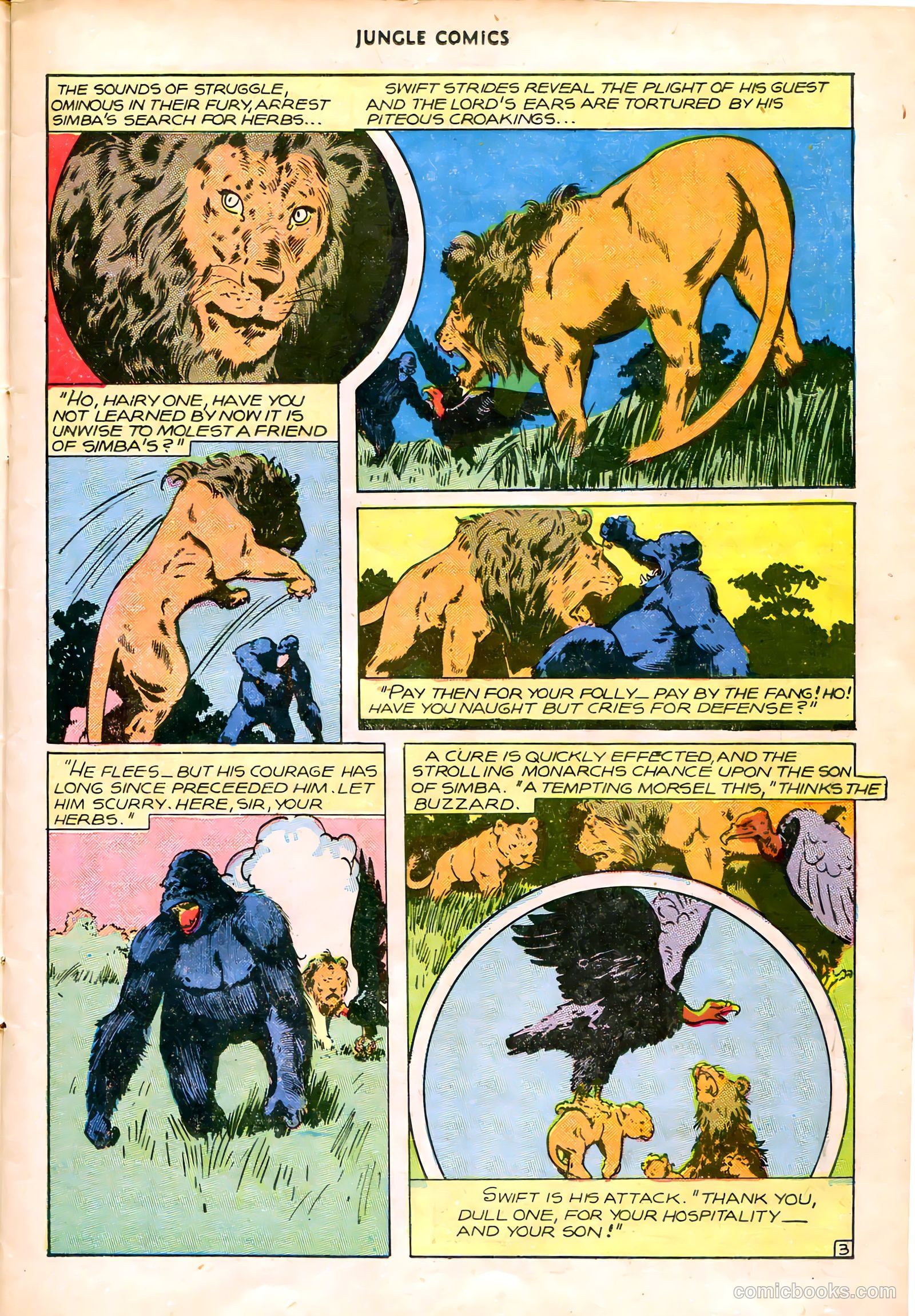 Jungle Comics #83 (1946) — page 16 of 53