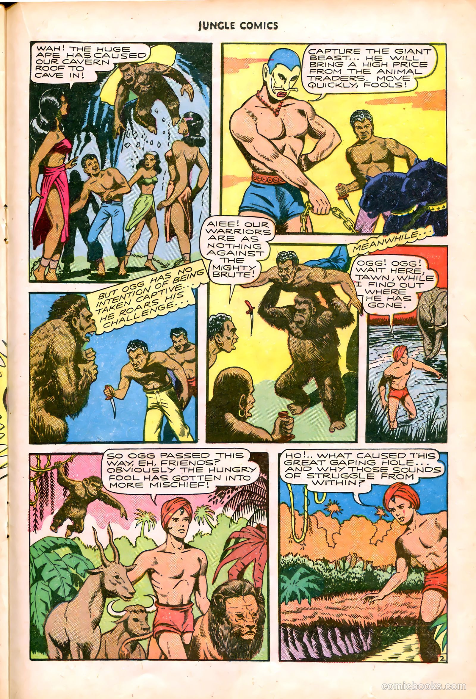 Jungle Comics #83 (1946) — page 30 of 53