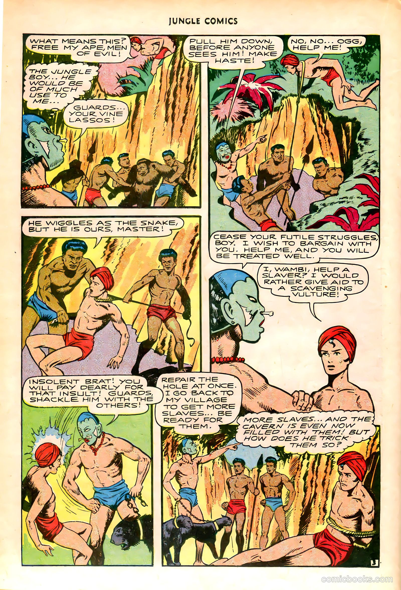 Jungle Comics #83 (1946) — page 31 of 53