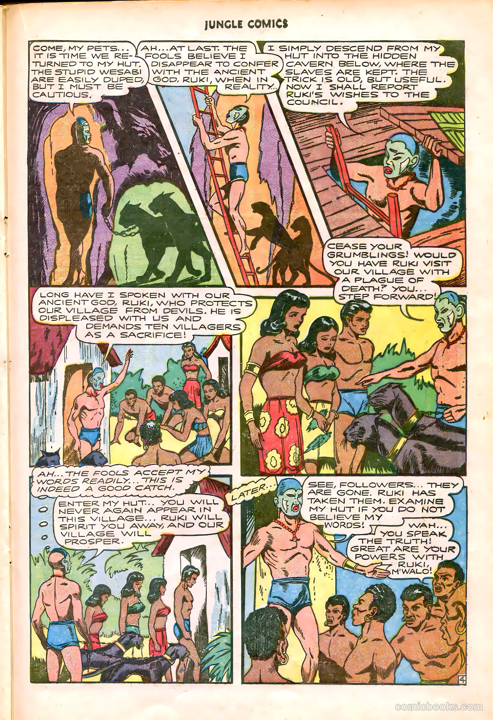Jungle Comics #83 (1946) — page 32 of 53