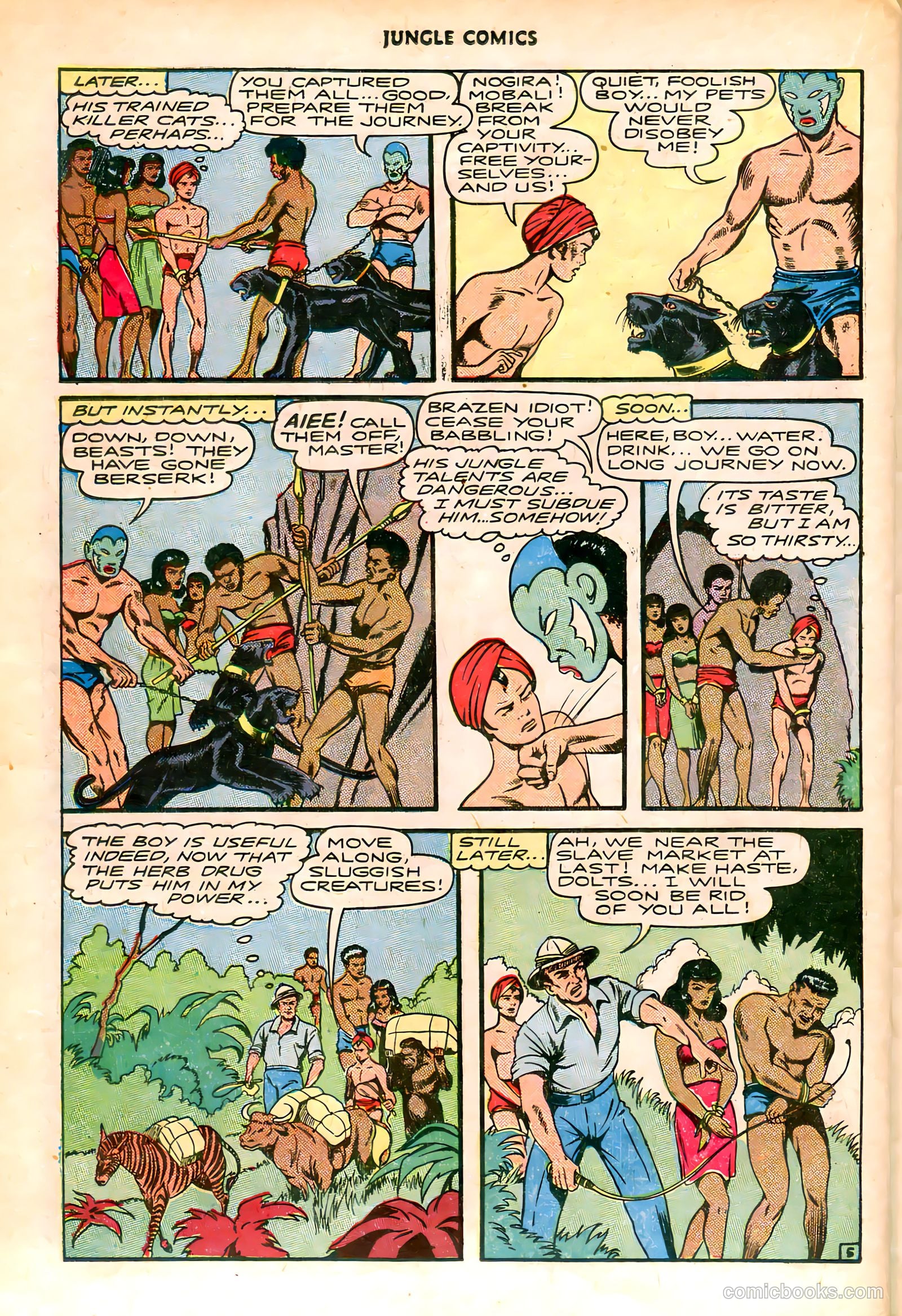 Jungle Comics #83 (1946) — page 33 of 53