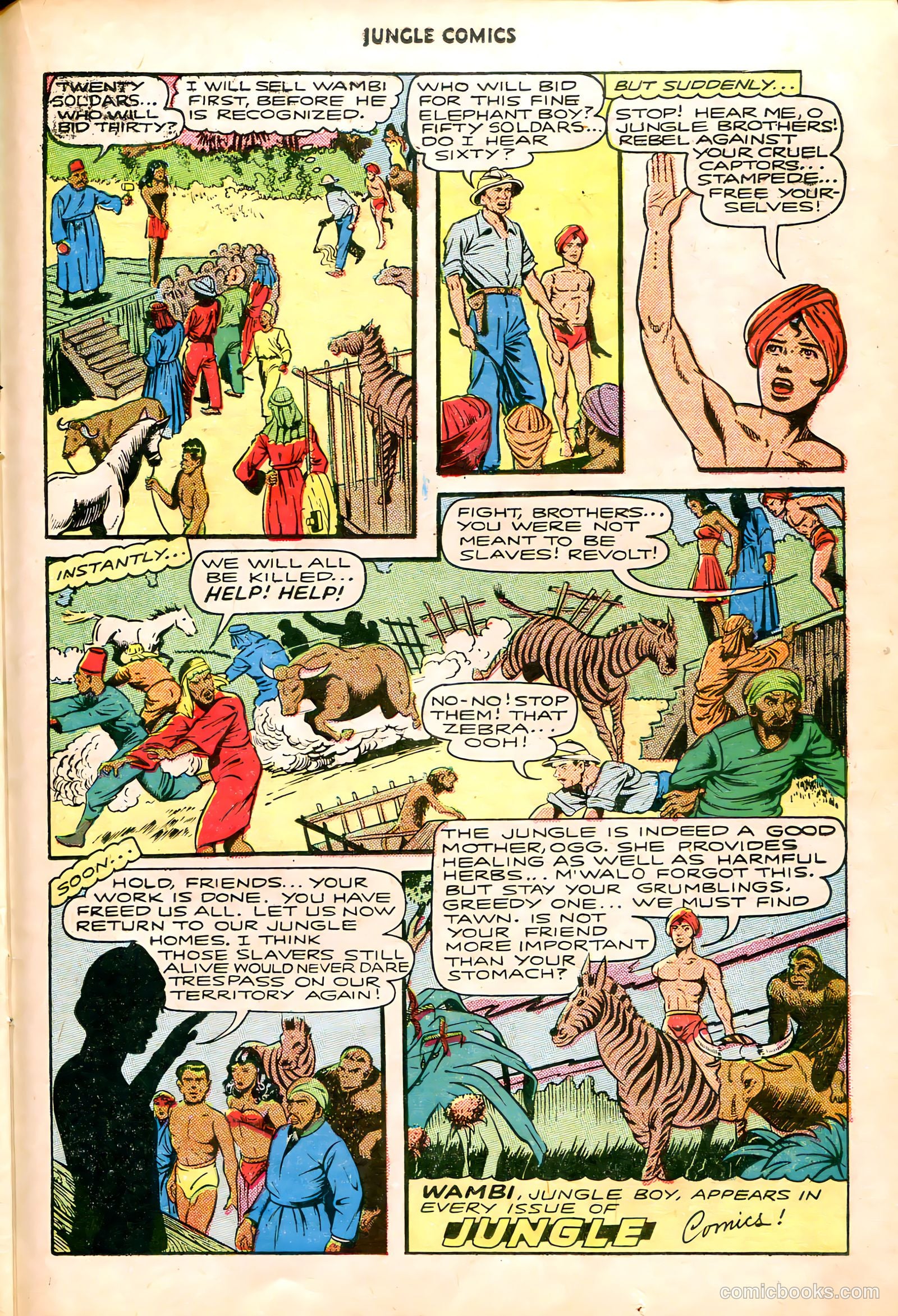 Jungle Comics #83 (1946) — page 34 of 53