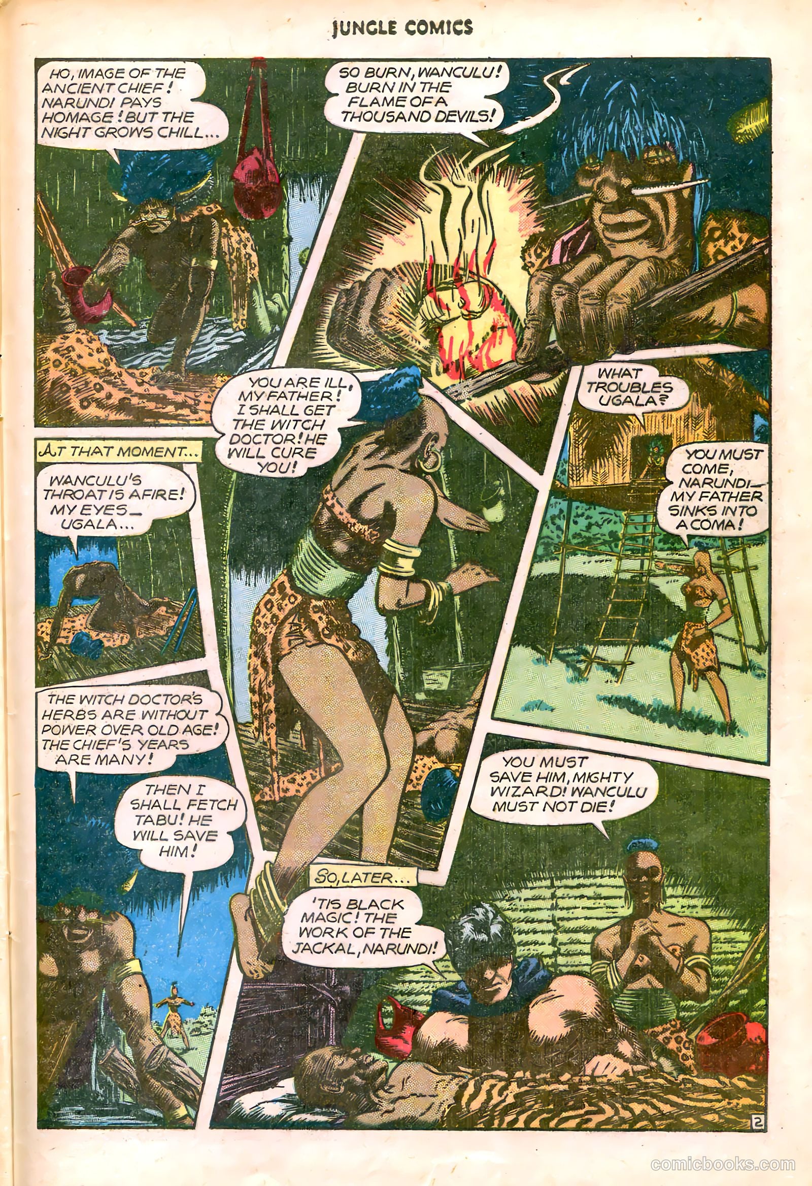 Jungle Comics #83 (1946) — page 38 of 53