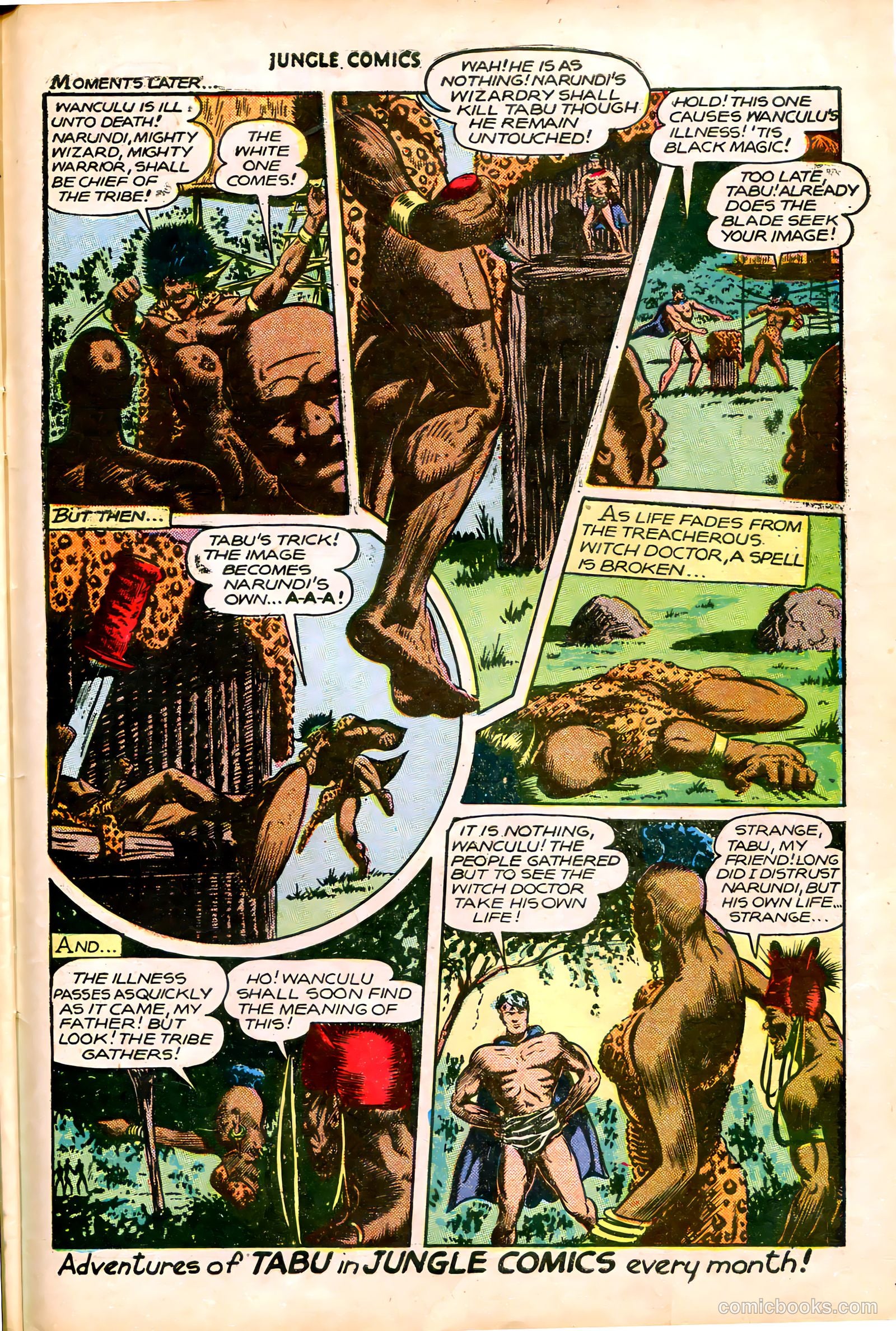 Jungle Comics #83 (1946) — page 42 of 53