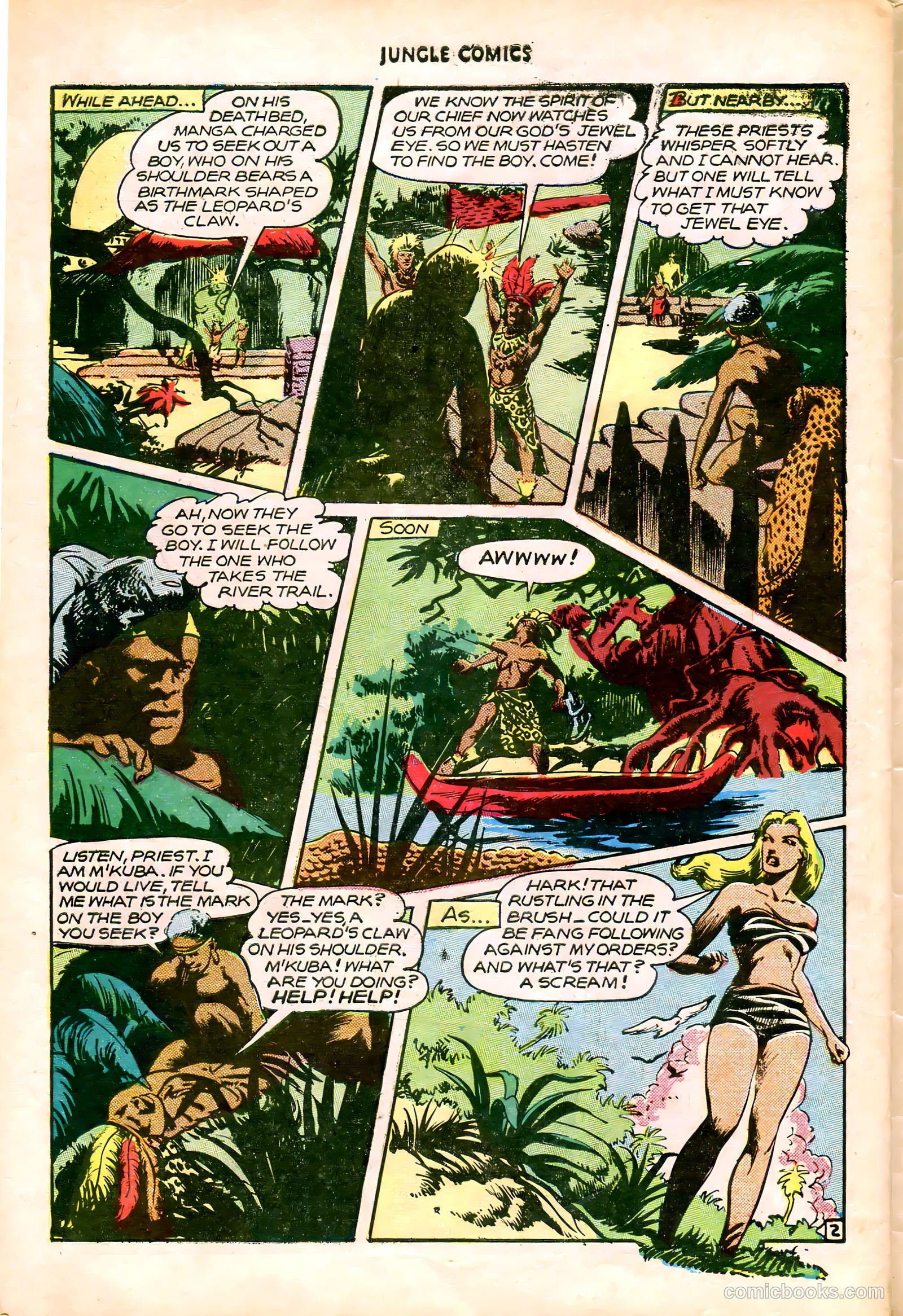 Jungle Comics #83 (1946) — page 45 of 53