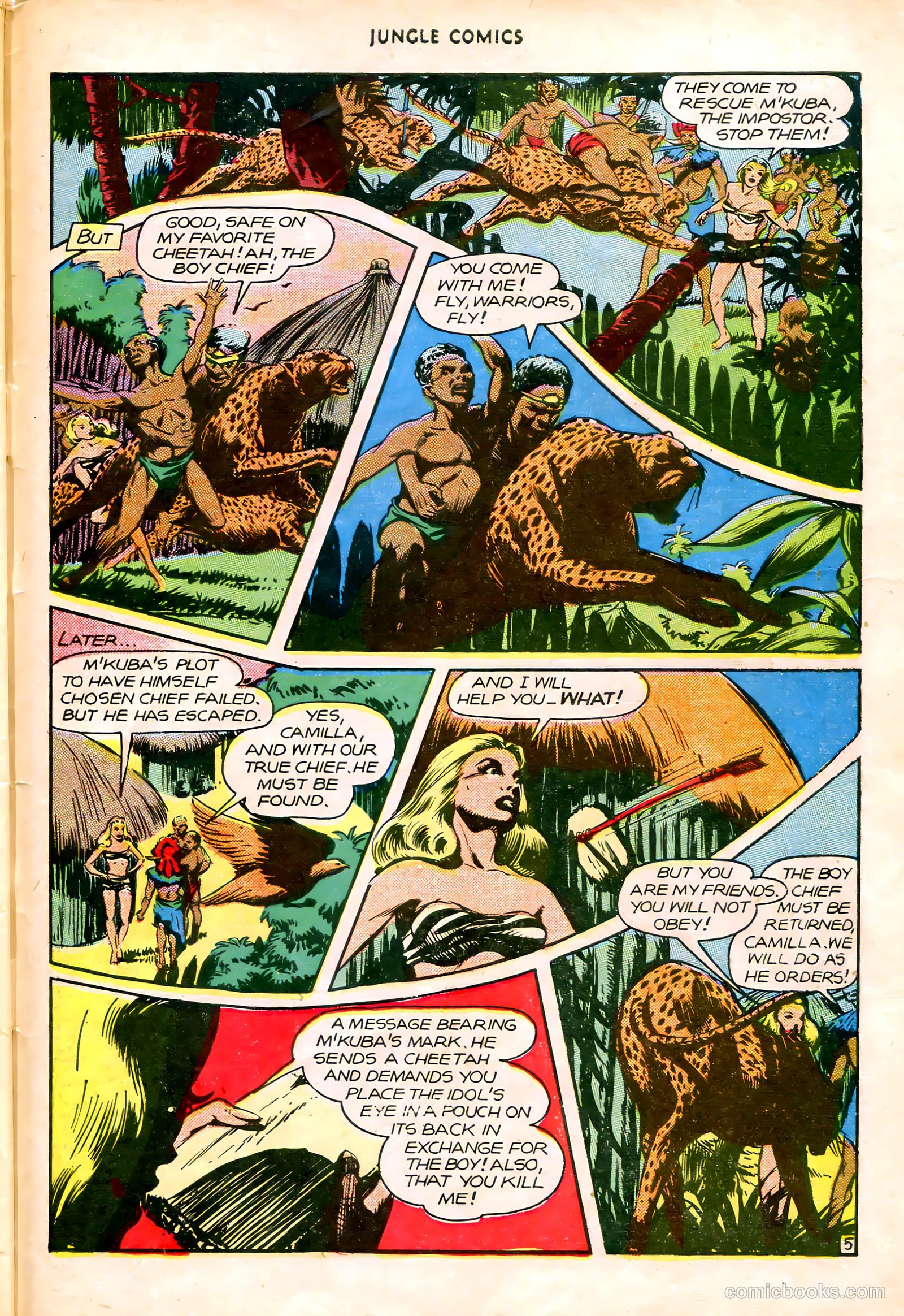 Jungle Comics #83 (1946) — page 48 of 53