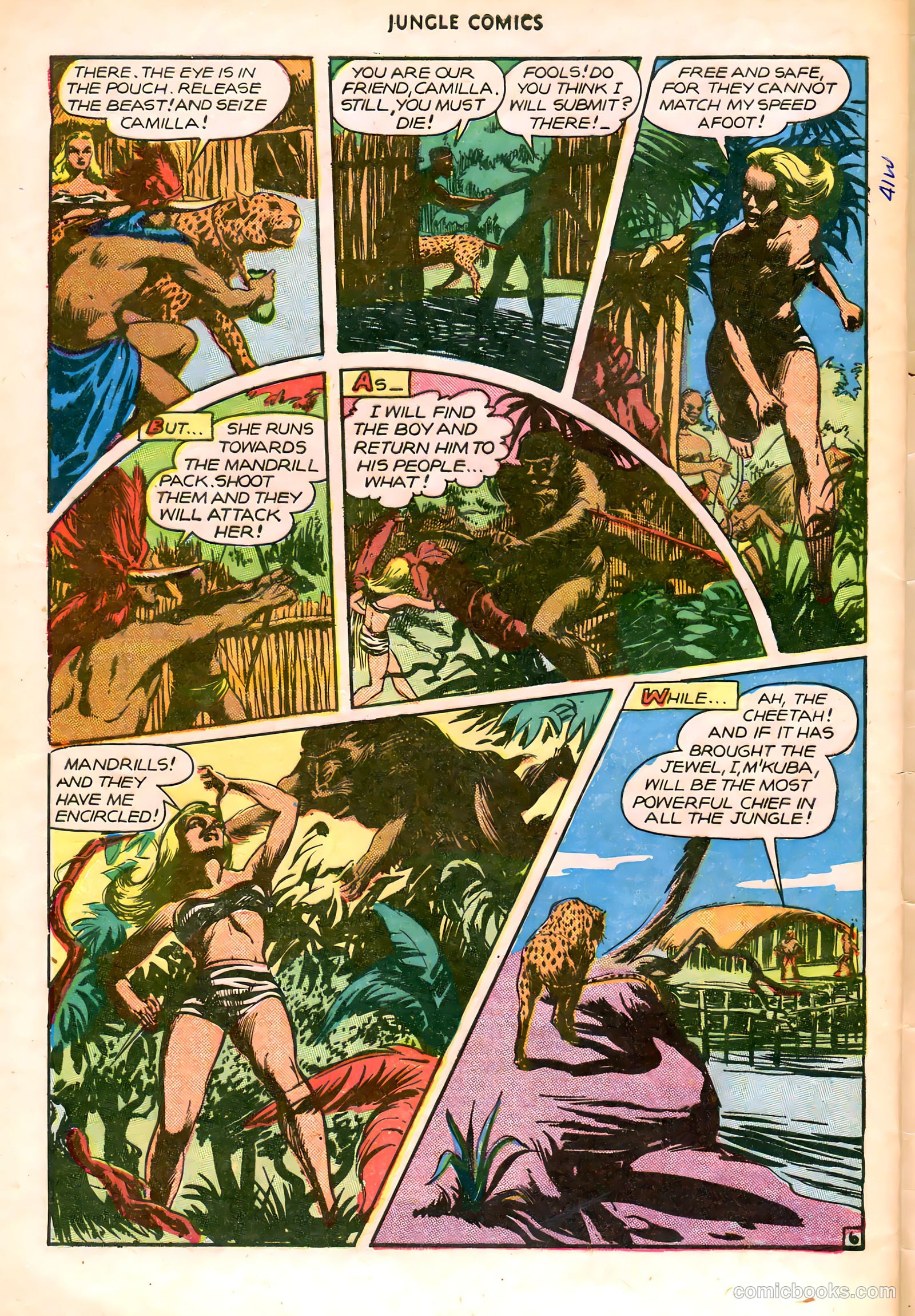 Jungle Comics #83 (1946) — page 49 of 53