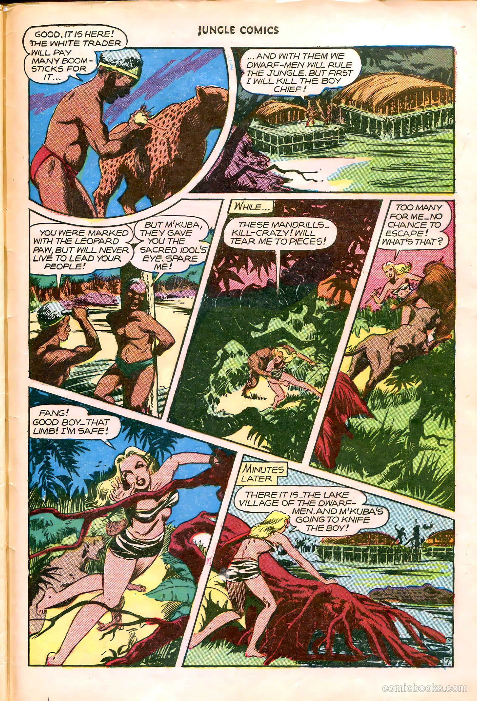 Jungle Comics #83 (1946) — page 50 of 53