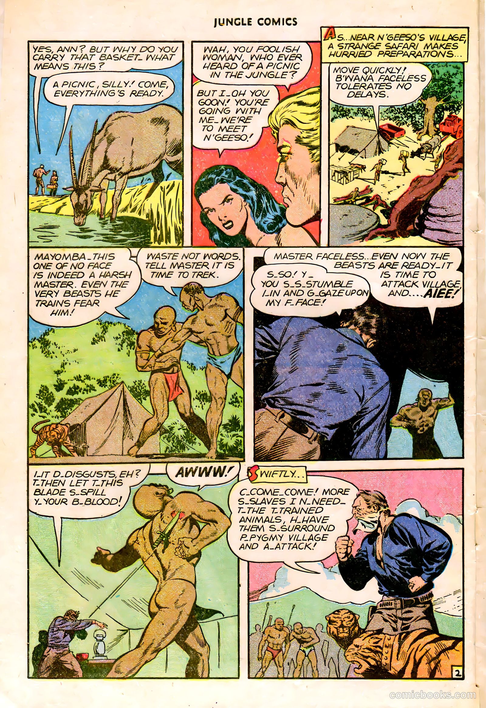 Jungle Comics #84 (1946) — page 5 of 53