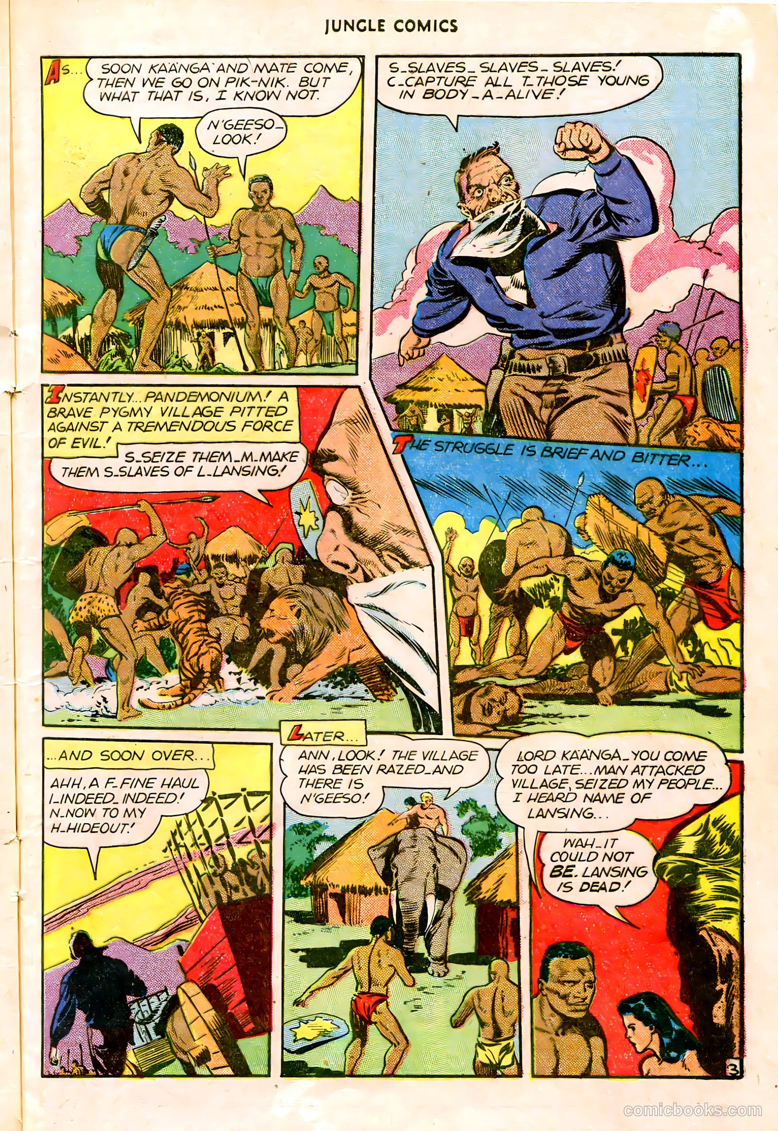 Jungle Comics #84 (1946) — page 6 of 53