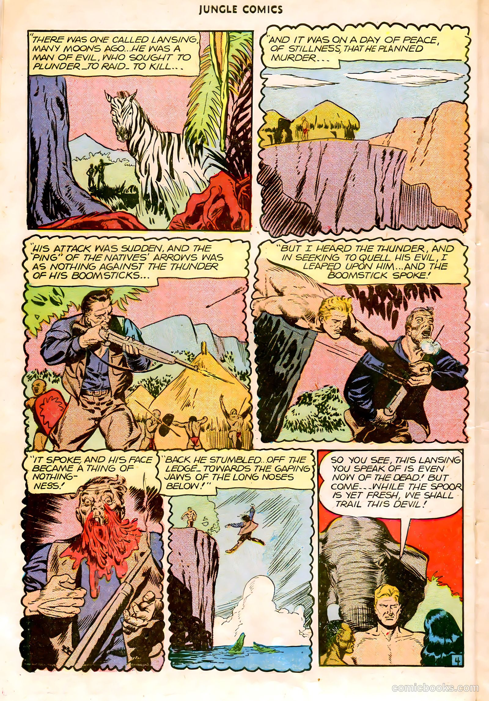 Jungle Comics #84 (1946) — page 7 of 53